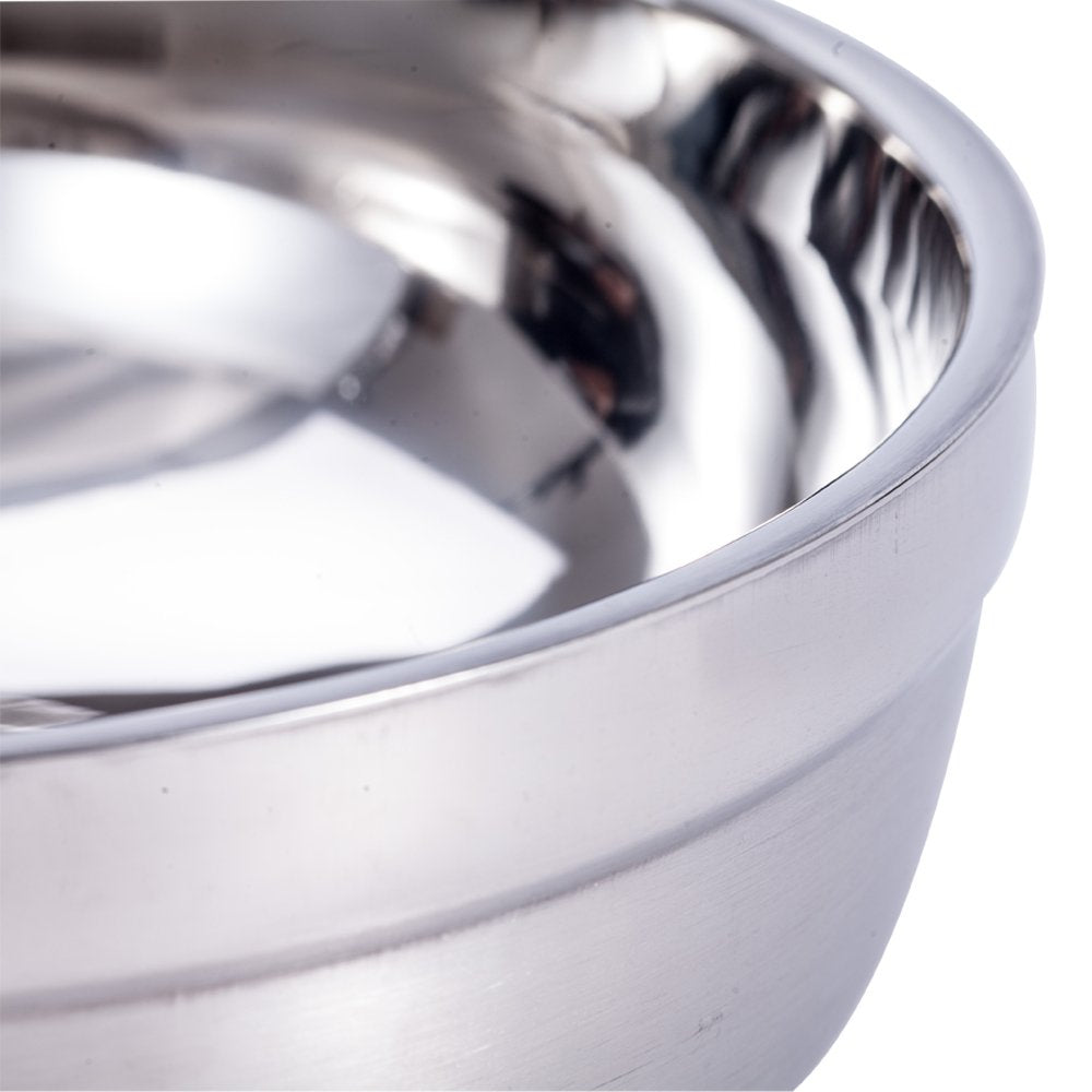 Mirenlife 31 Oz Stainless Steel Bowl Set  Double-walled Insulated Bowls for Cereal  Soup  Ice Cream  Rice  Noodles  Salad  Kids Snacks  Set of 4