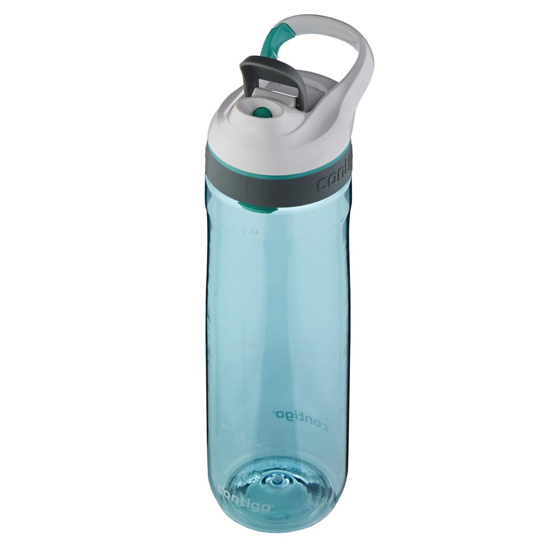 Contigo Autoseal Cortland Water Bottle, 24 Oz, Greyed Jade