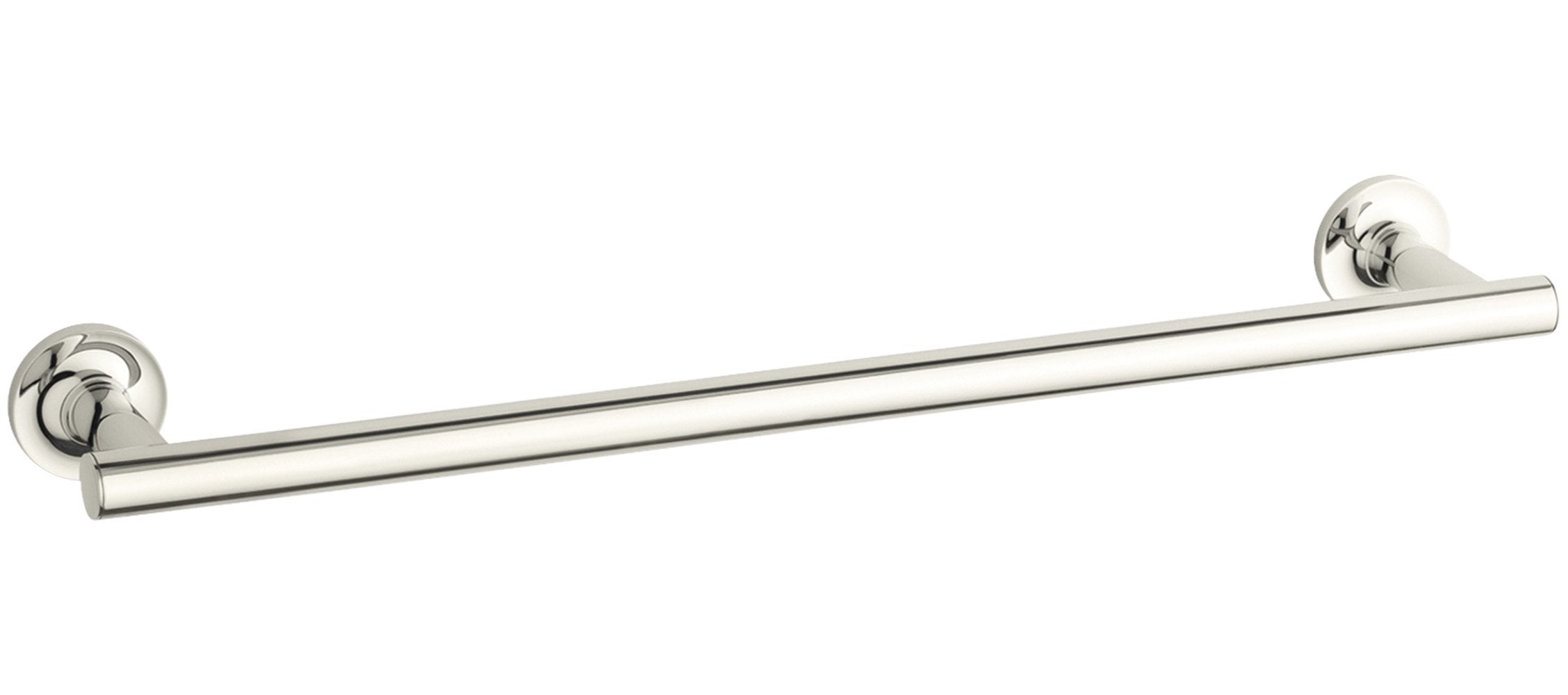 Towel Bar By Kohler, Bathroom Towel Bar, Purist Collection, Vibrant Polished Nickel, K-14435-Sn