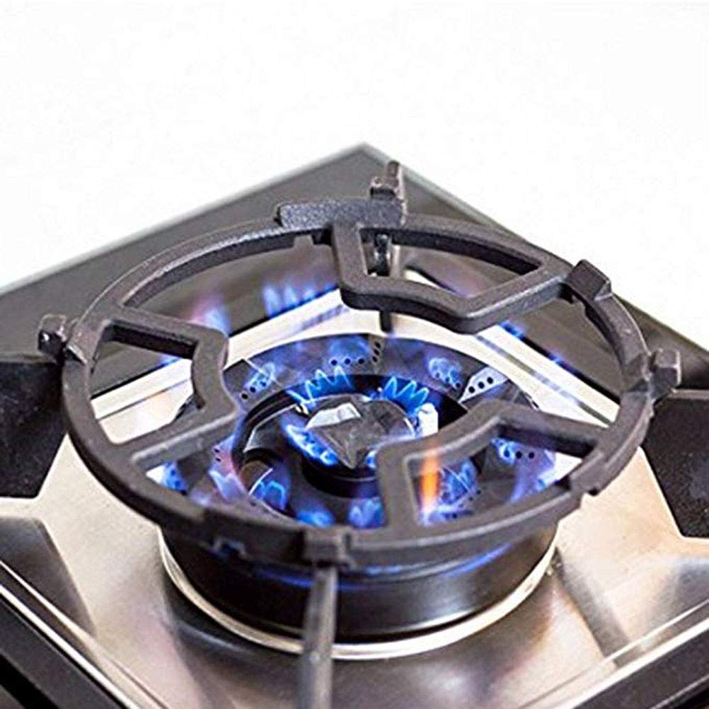 Wok Ring,Universal Non Slip Cast Iron Wok Support Ring Stove Trivets For Kitchen Wok Cooktop Range Pan Holder Stand Stove Rack M