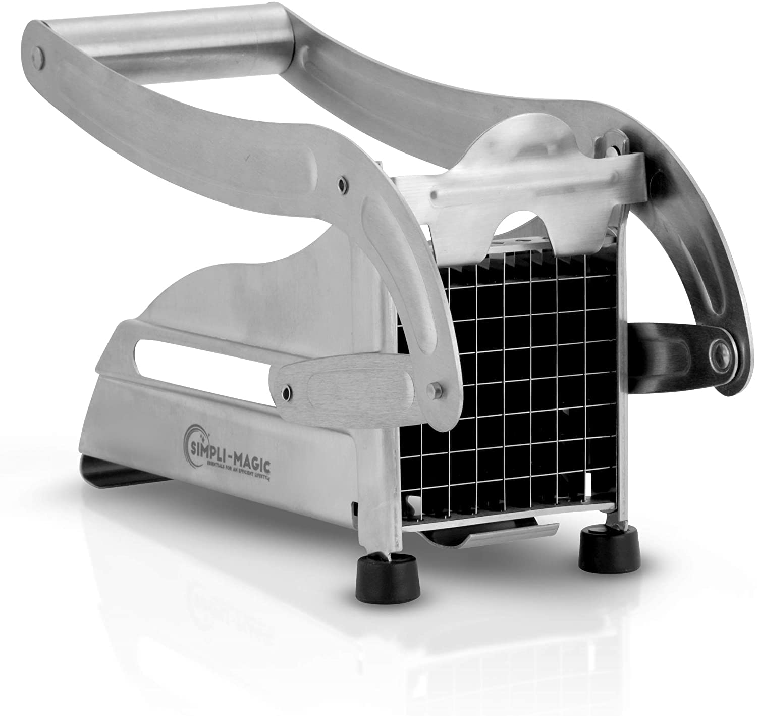 Simpli-Magic Stainless Steel French Fry Cutter, L,10.4 X 5.1 X 3.9 Inches