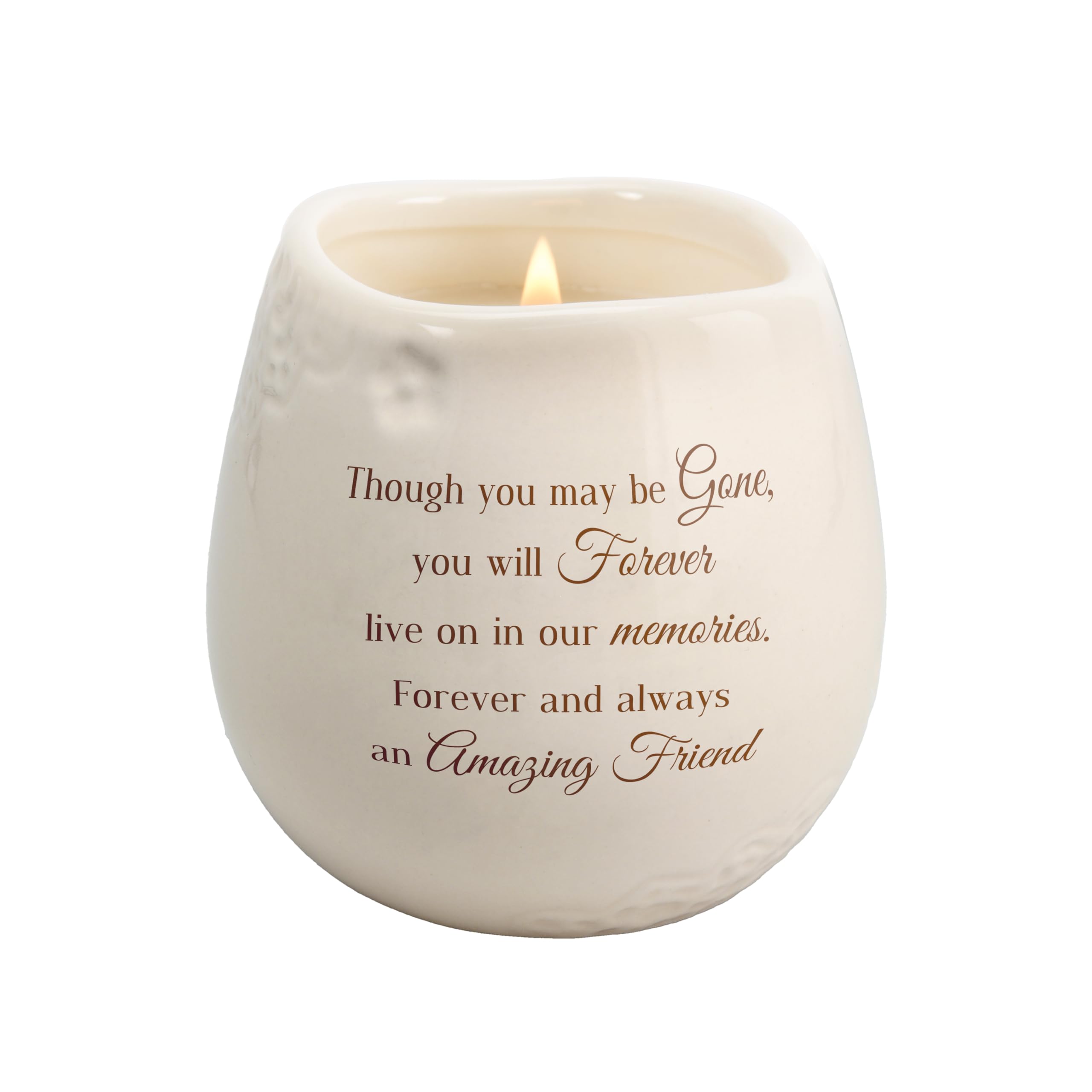 Pavilion Gift Company - Amazing Friend 8 oz Bereavement Candle, Memorial Gifts for Loss of Mother Father Friend Loved One, Remem