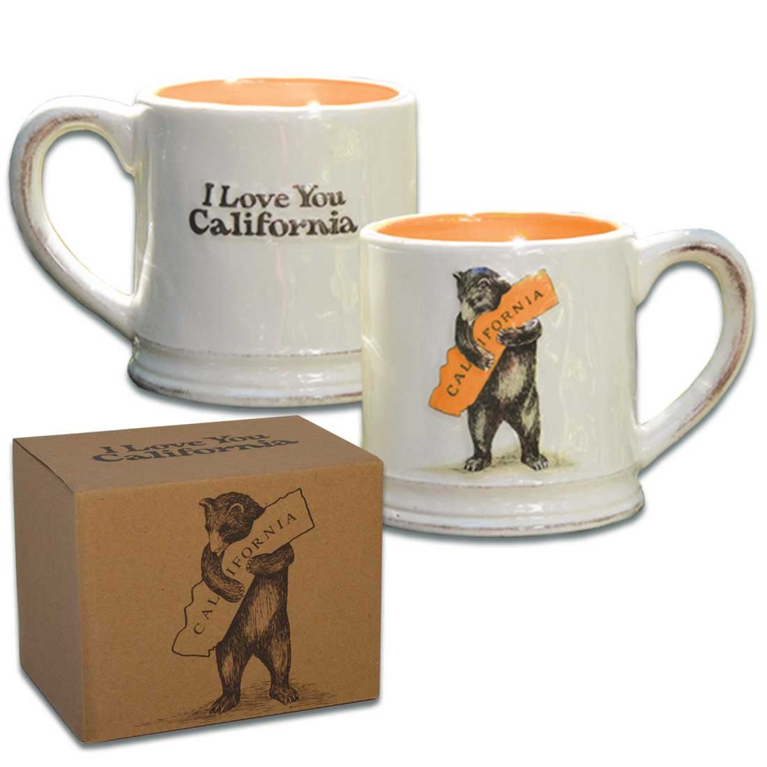 Sf Mercantile California Bear Hug Ceramic Mug