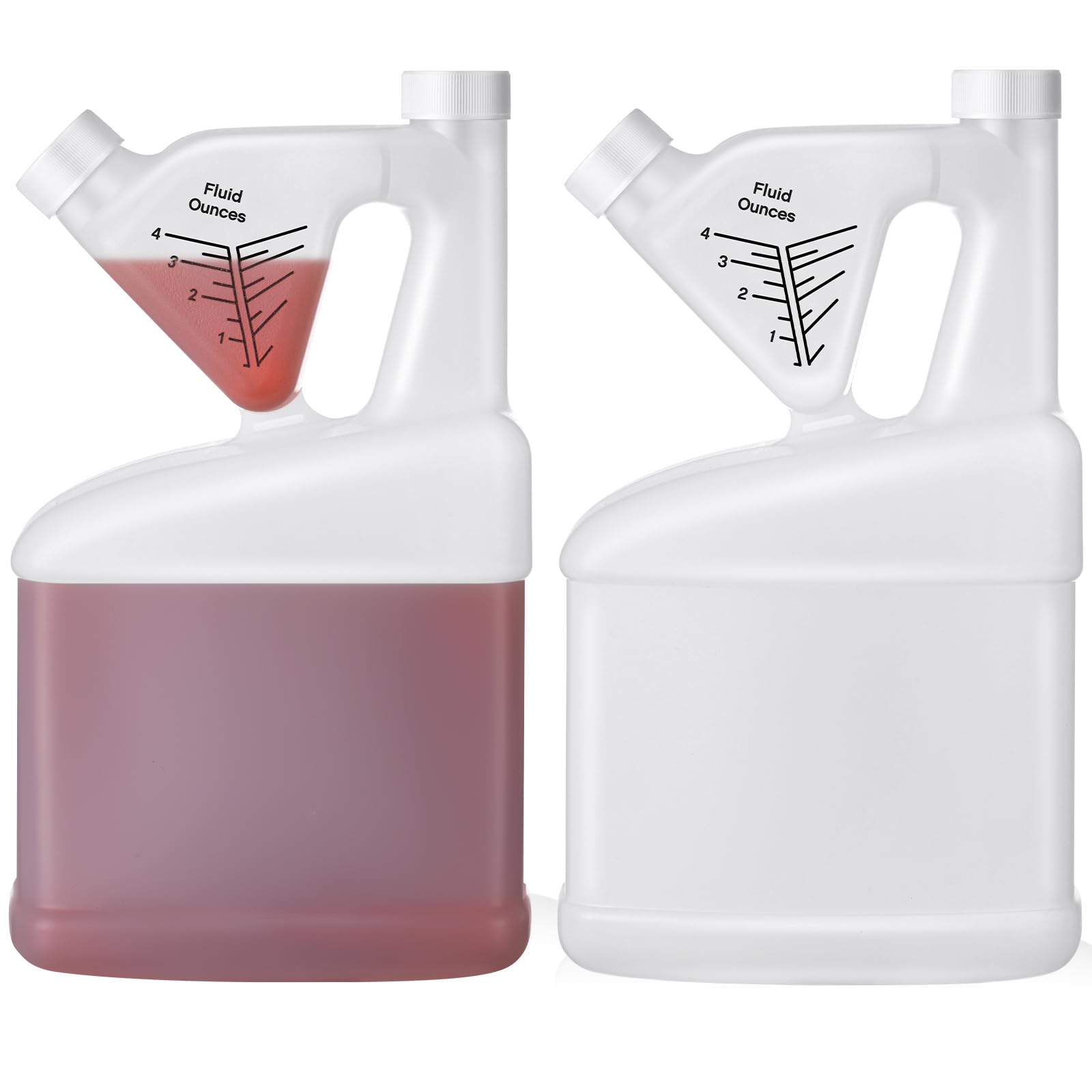 Yiyiring 2 Pcs 64oz Tip Measure Container Tip and Pour Measuring Cup