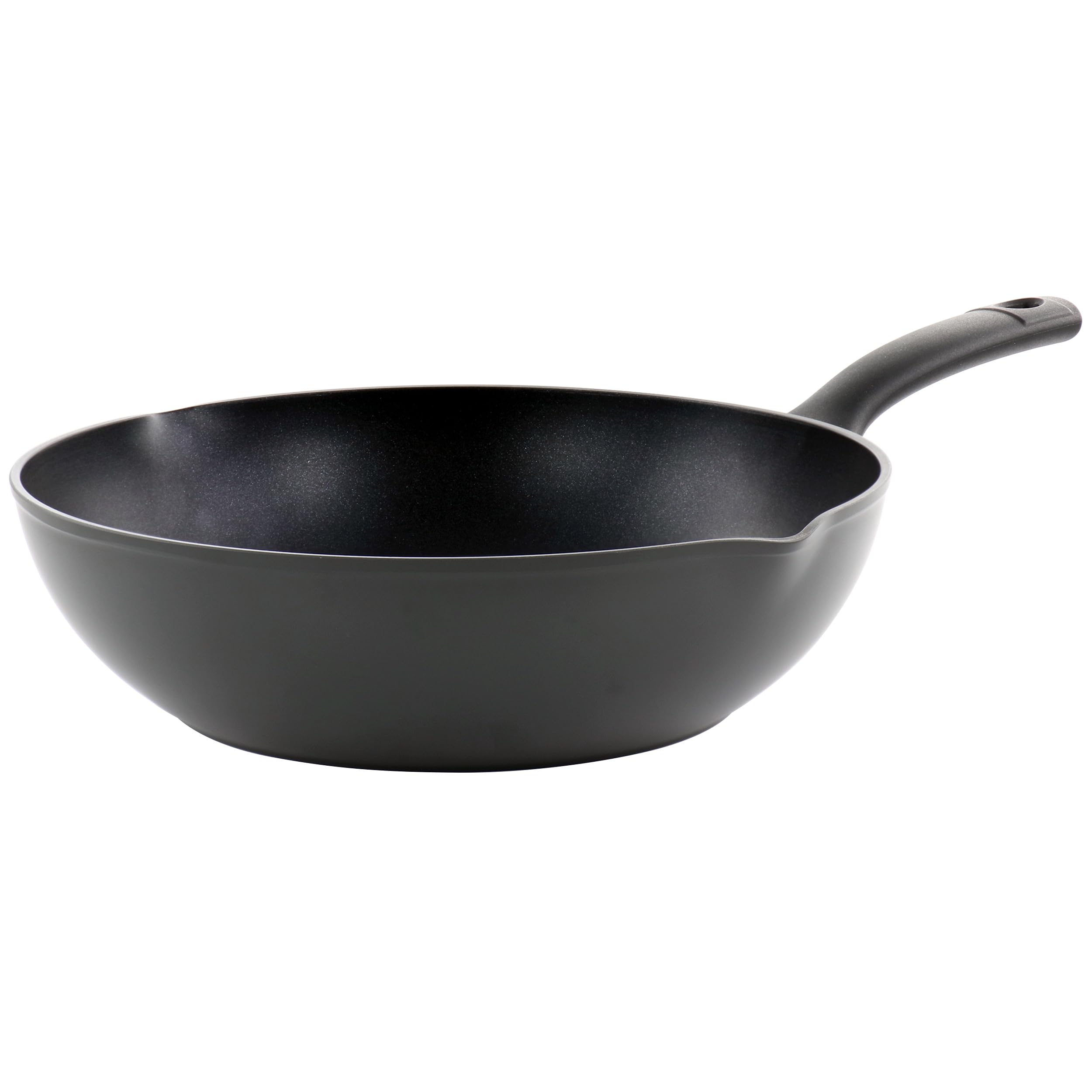 Oster Kingsway 4.1 Quart Aluminum Nonstick Wok In Black