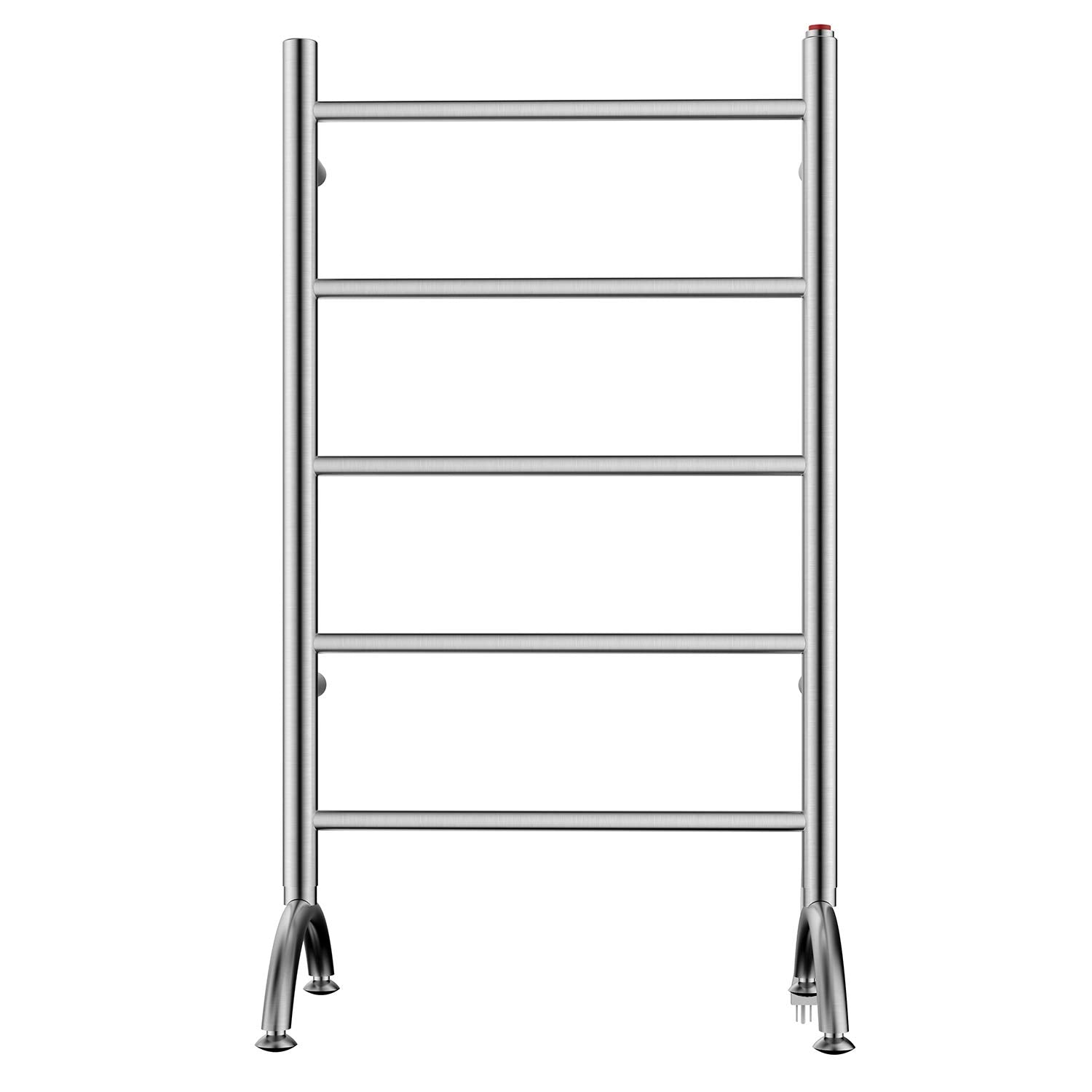 Kingston Brass TWW3720SN Templeton Freestanding/Wall Mount Hardwired or Plug-In Towel Warmer  Brushed