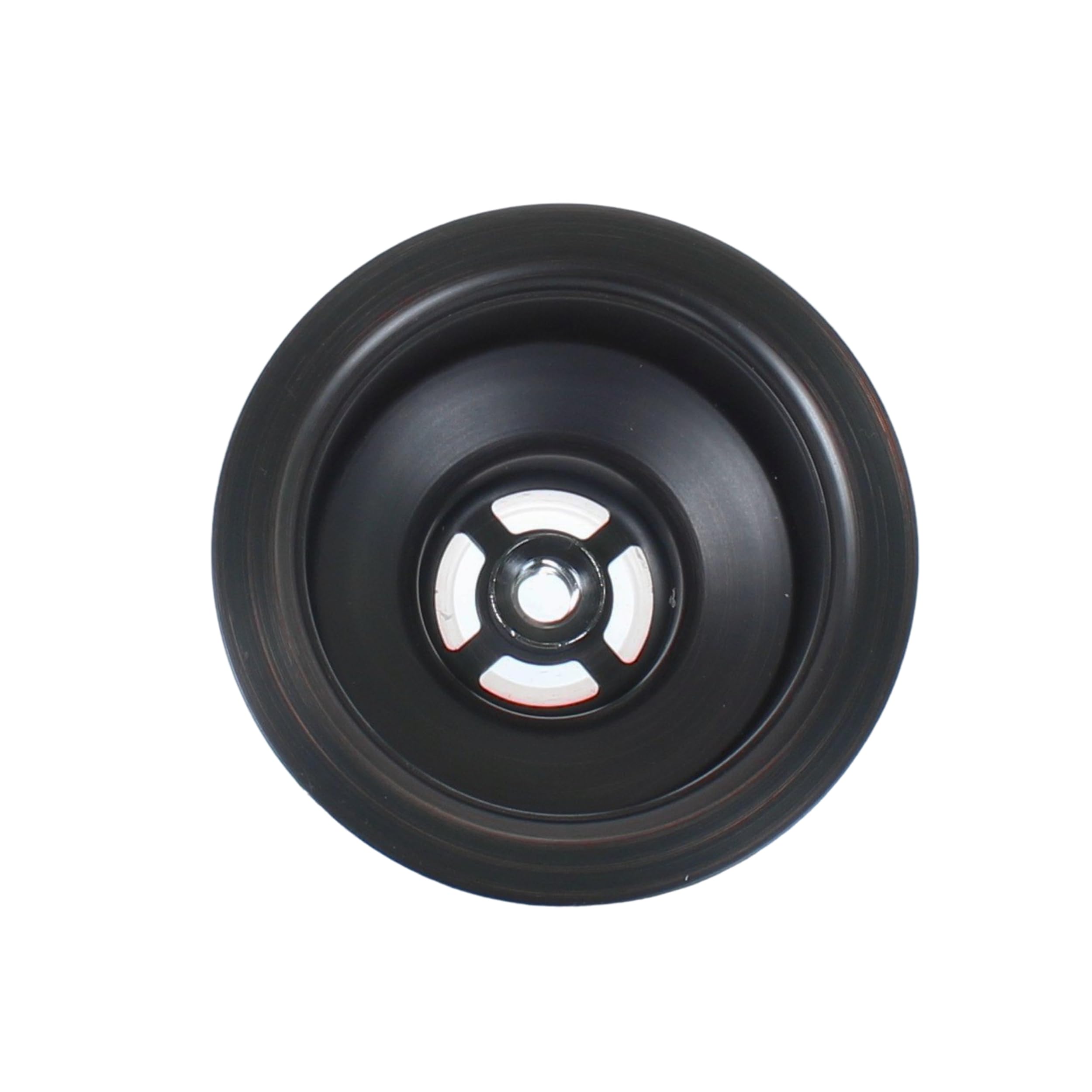 Mr. Scrappy 3.5'' Sink Drain Assembly With Twist Lock Basket Strainer, Solid Brass, Oil Rubbed Bronze