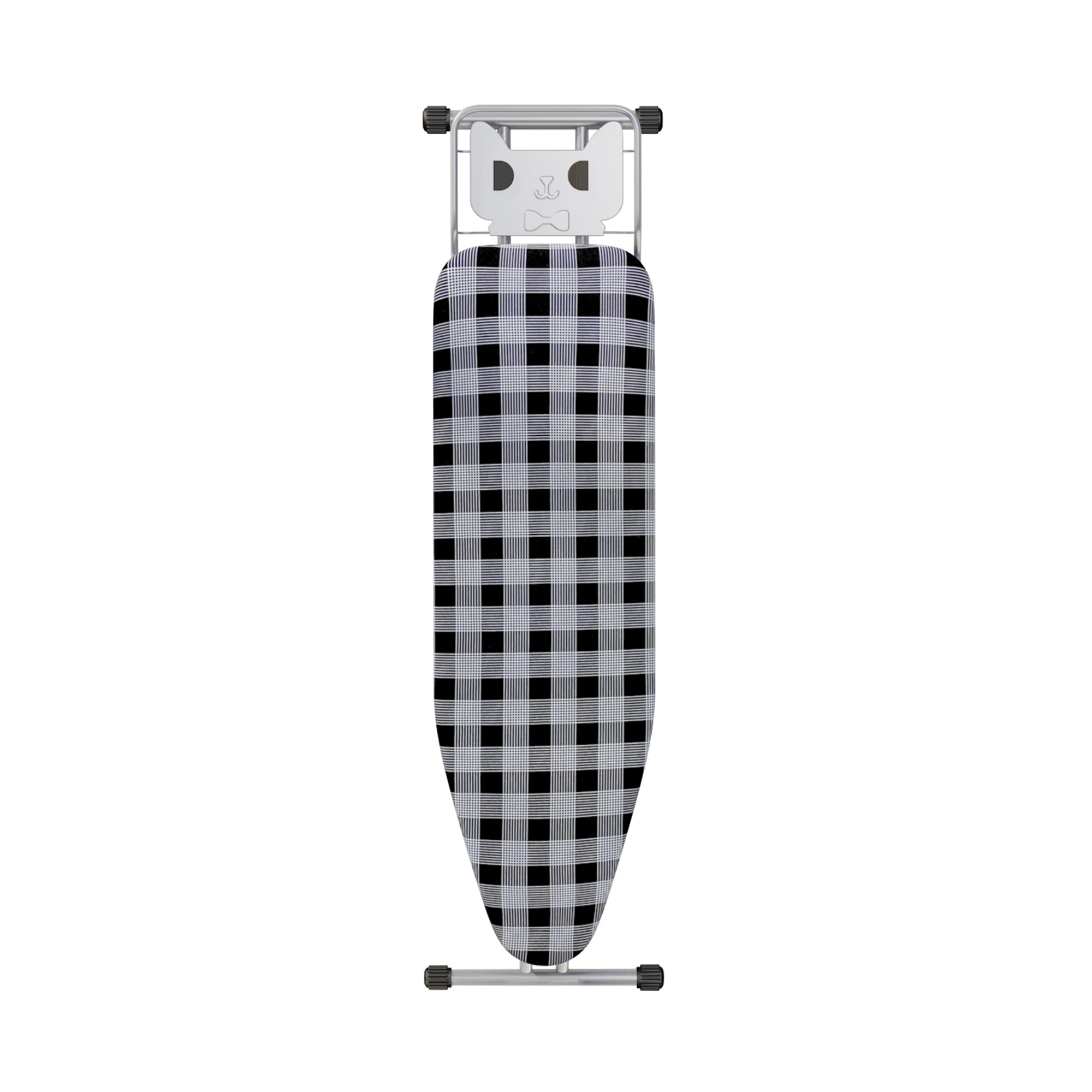 Jakeefud Ironing Board 13'' X 43'' W/Extra Thick Heavy Duty Padded Cover, Height Adjustable,Heat & Scorch Resistant Fabric, Anti