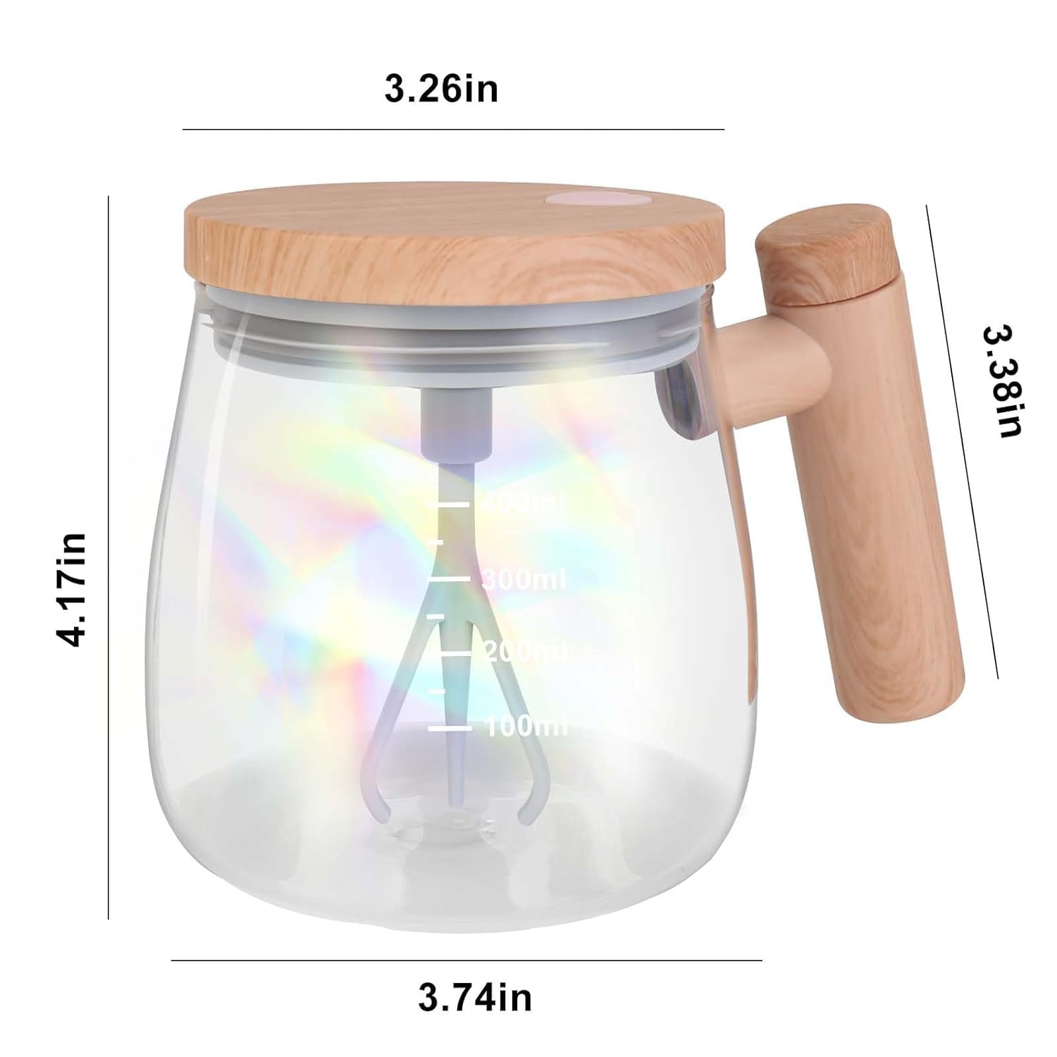 Updesh Self Stirring Mug, Electric High Speed Mixing Cup, Self Stirring Coffee Mug, For Coffee/Milk/Protein Powder At Home/Offic