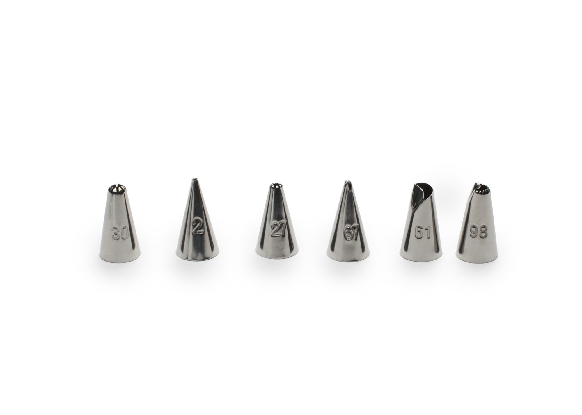 Fox Run Icing Syringe Decorating Set, Metallic, 7-Piece, 2.25 X 3 X 8 Inches
