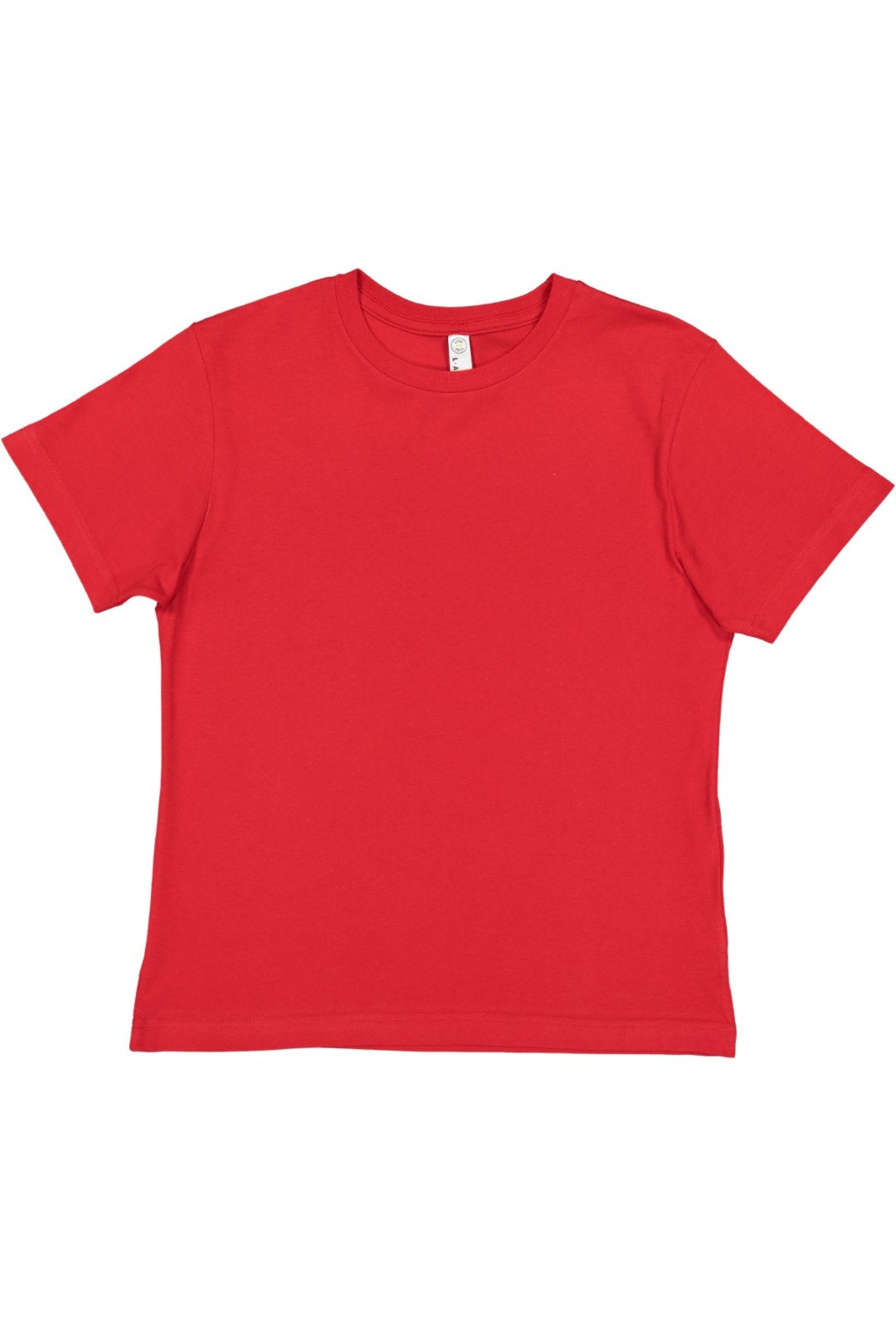 LAT Youth Fine Jersey Tee - Red  M