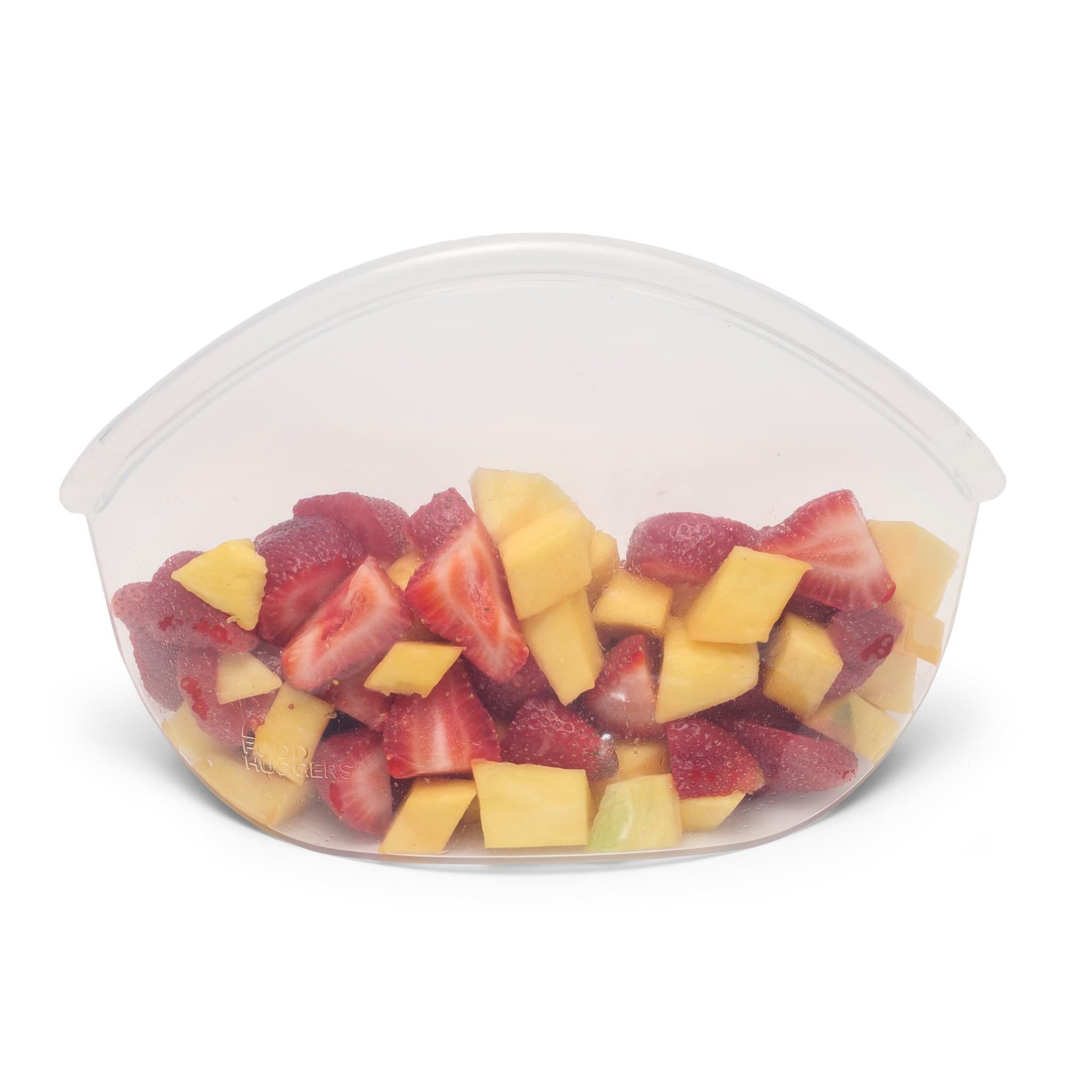 Hugger Bags Silicone Reusable Lunch & Snack Bag By Food Huggers | Durable Storage, Bpa Free, Dishwasher & Freezer Safe, Stand-Up