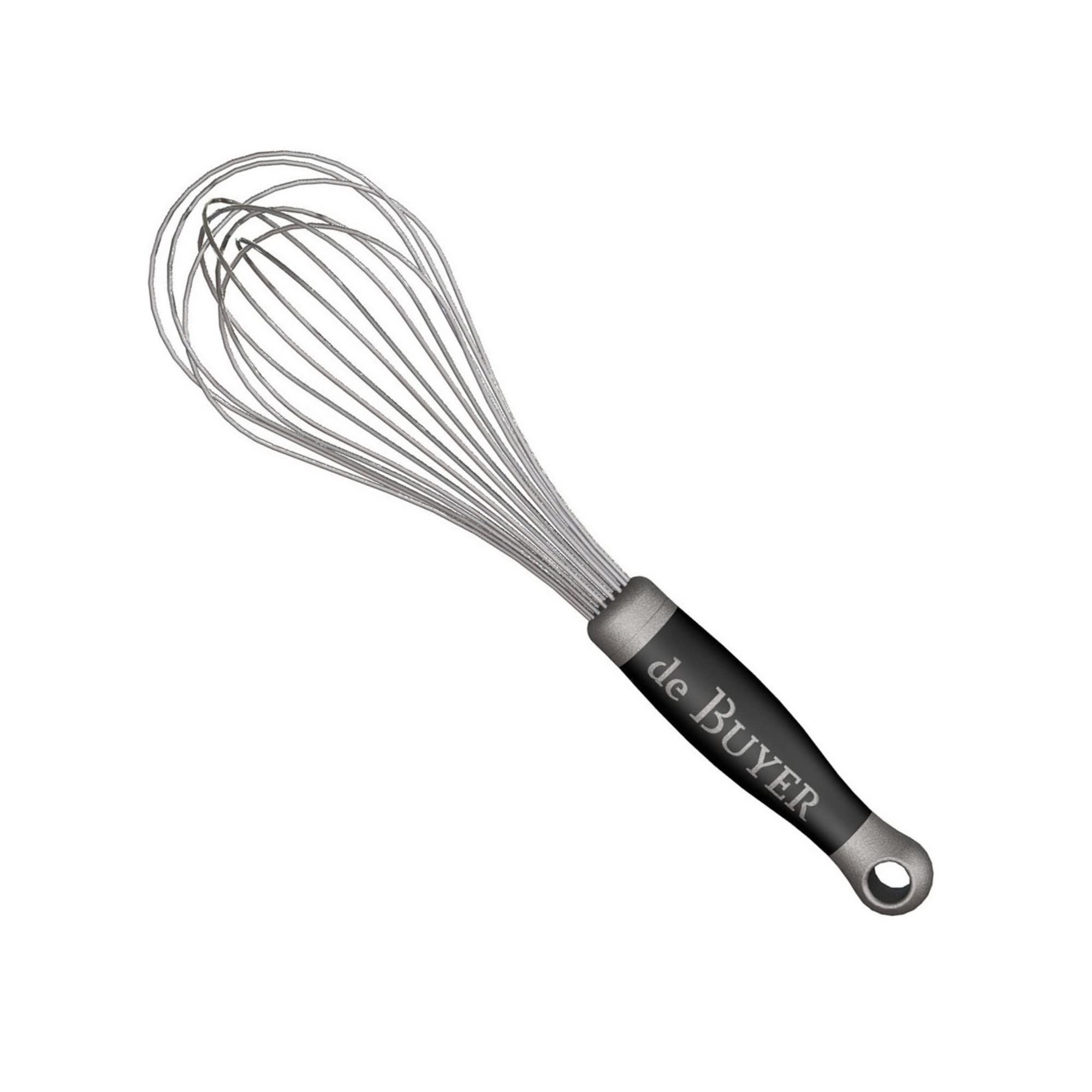 De Buyer Goma Universal Whisk - 8    - Ideal For Whisking Eggs, Sauces & Emulsions - Designed For Heavy, Frequent Use - Ergonomi
