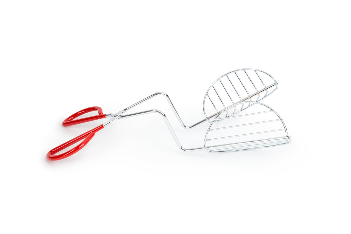 Fox Run Brands Chrome-Plated Steel Taco Press/Mold, 4.5 X 3.25 X 13 Inches, Metallic