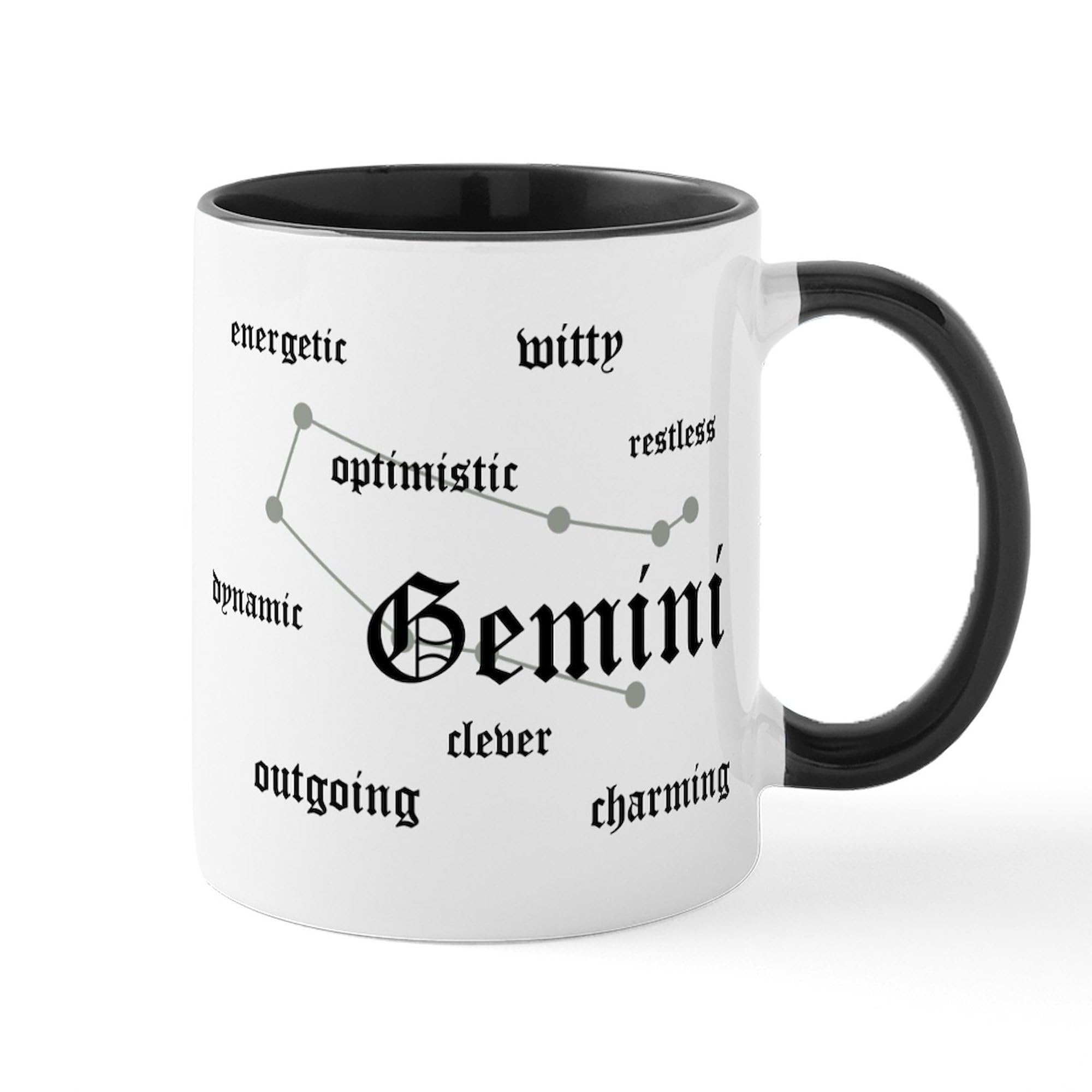 CafePress Gemini Mug 11 oz (325 ml) Ceramic Coffee Mug