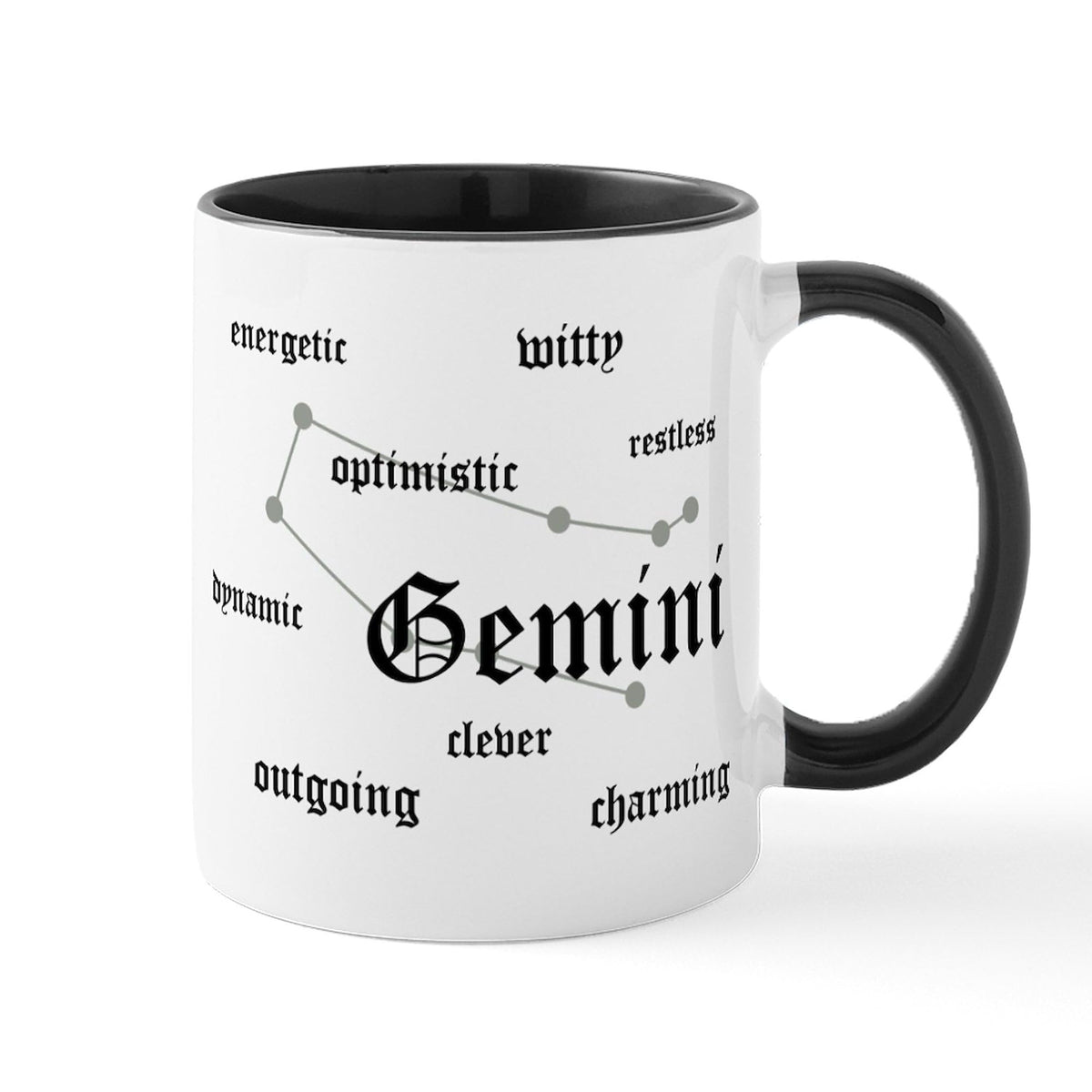 CafePress Gemini Mug 11 oz (325 ml) Ceramic Coffee Mug