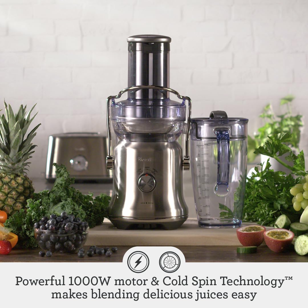 Breville Juice Fountain Cold Plus Bje530Bss, Brushed Stainless Steel