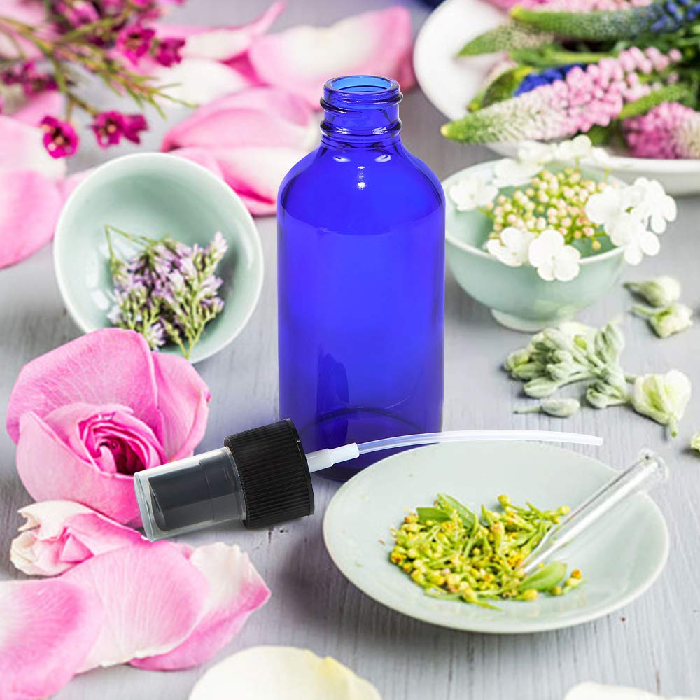 Wedama Spray Bottle, 2 Oz Fine Mist Glass Spray Bottles, Little Refillable Liquid Containers For Watering Flowers Cleaning (16 P