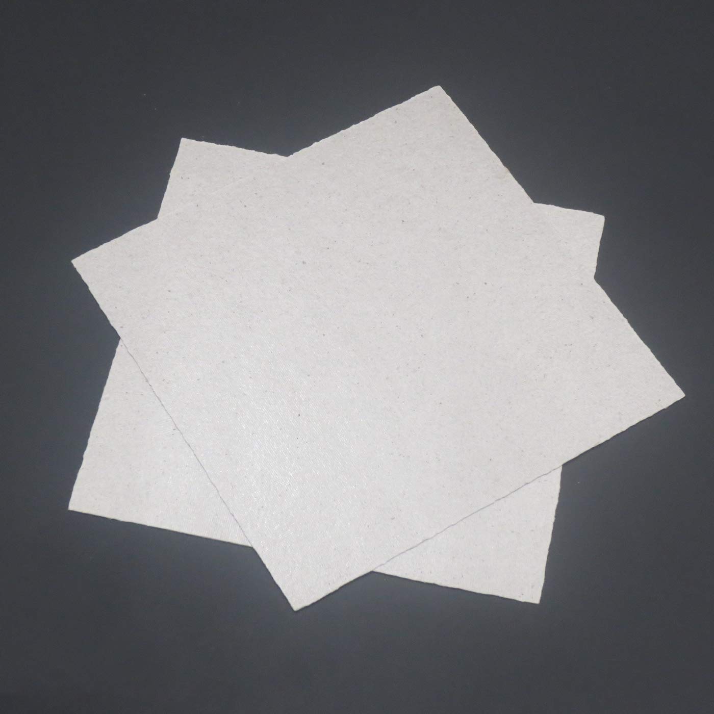 Meter Star 2Pcs Microwave Oven mica Sheet 5.1inches x 5.1inches Suitable for All Microwave ovens Parts Thickness 0.4mm
