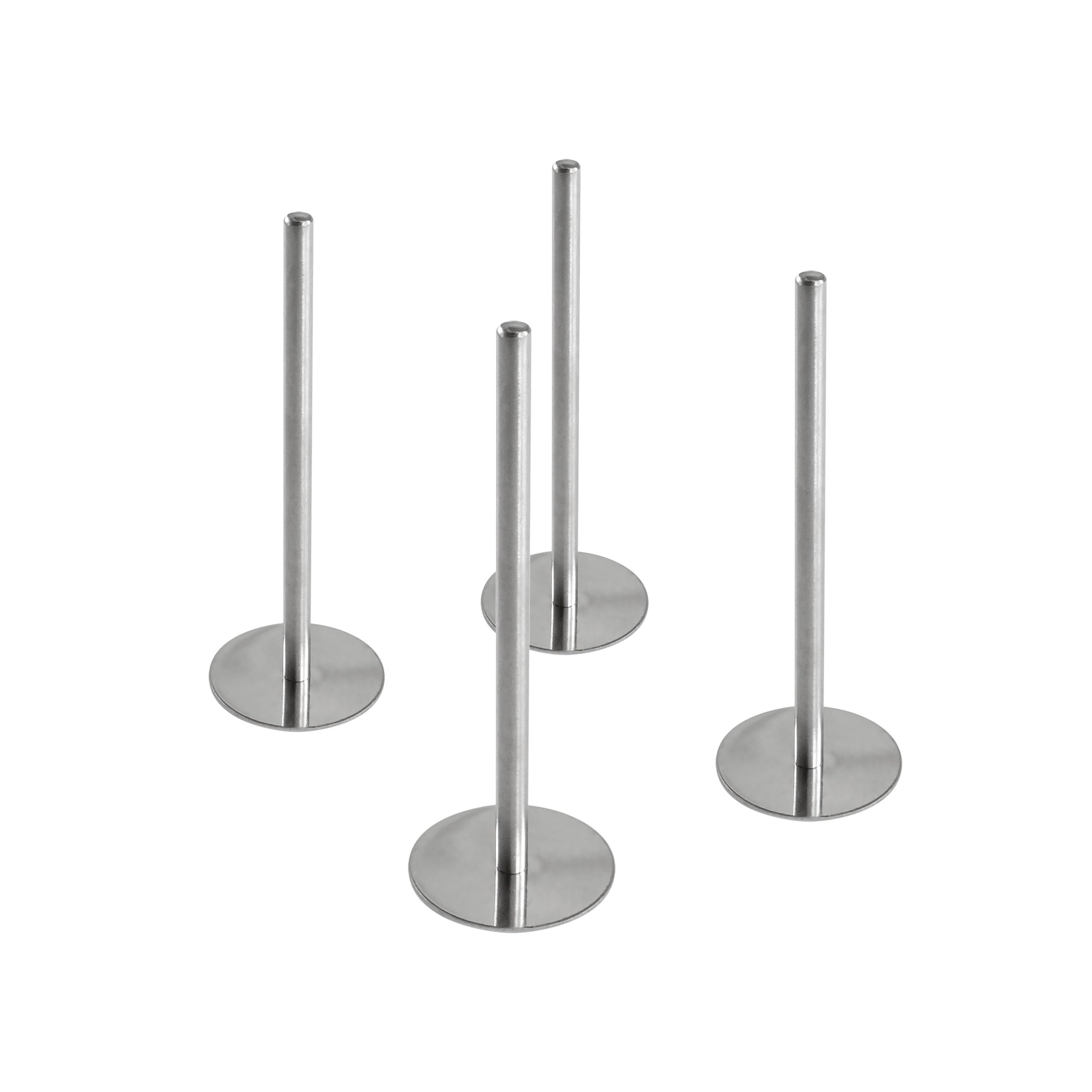 Fat Daddios HCR-425-4PK Stainless Steel Heating Rod for Baking & Cooking, 4.25 x 1.5 Inch, Set of 4