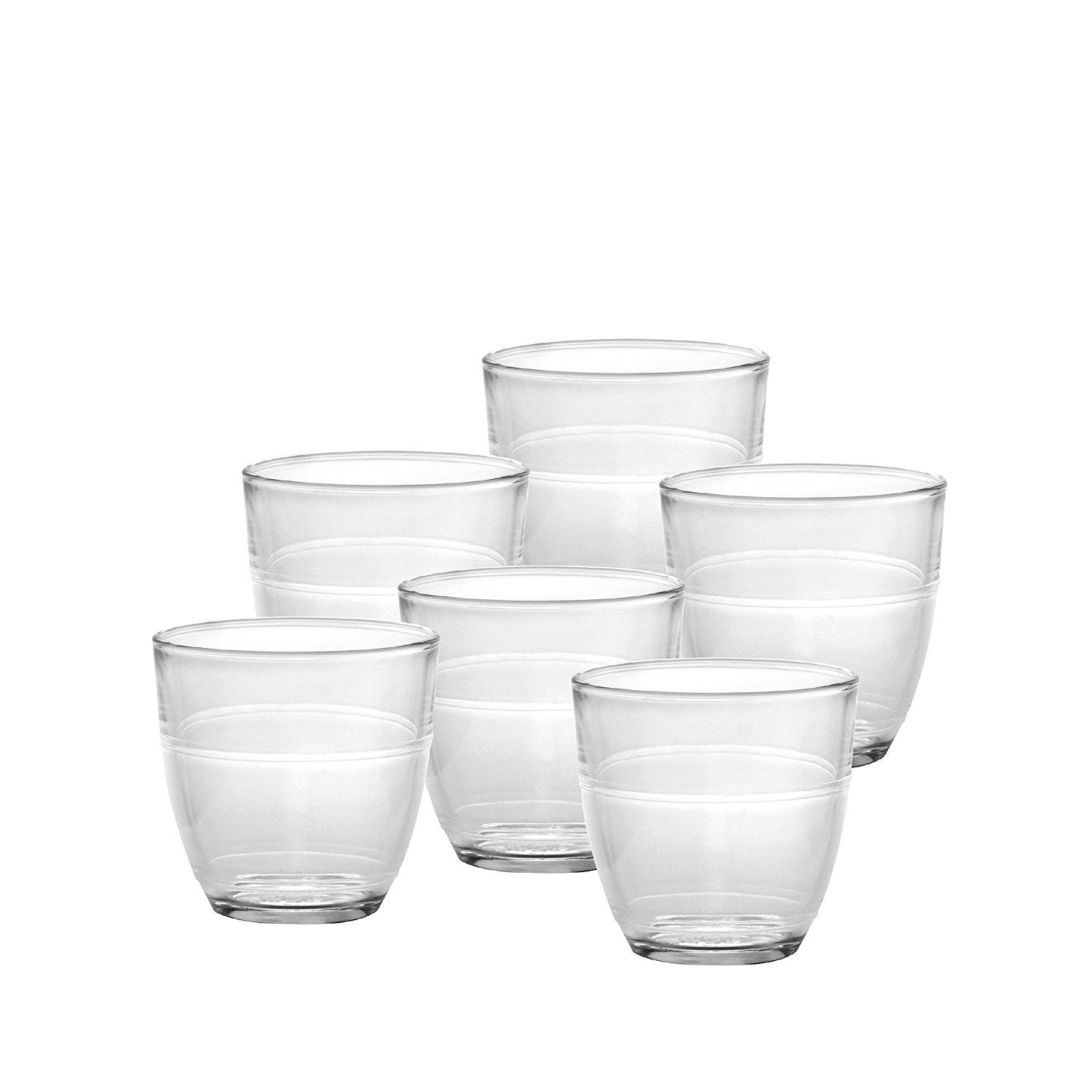 Duralex Set Of 6 Tumblers, Clear, 7.75-Oz.