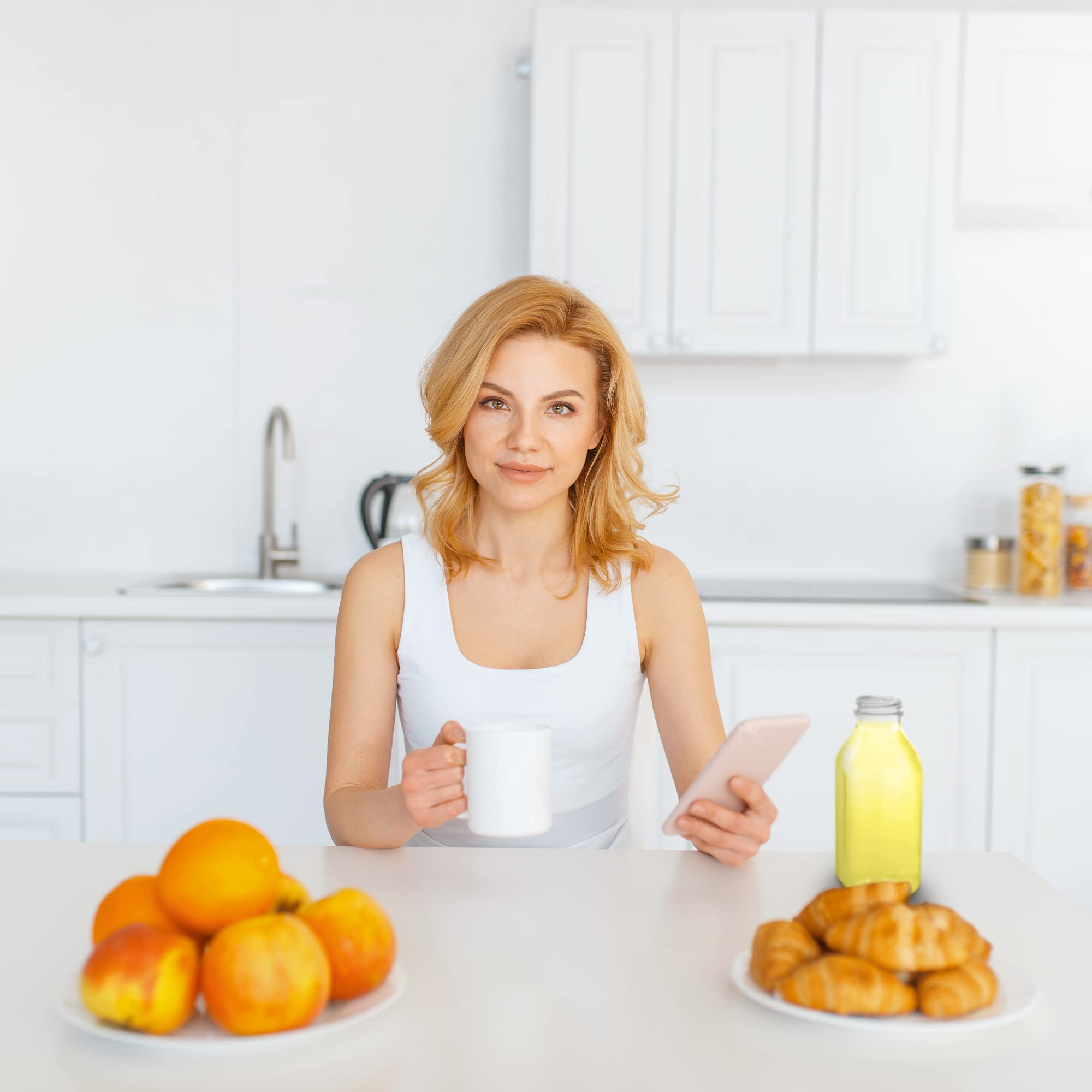 Mt Products 32 Oz. / 1 Quart Empty Clear Pet Plastic Juice Bottles With Tamper Evident Caps By Am Bottle Supply - Set Of 8 Bottl