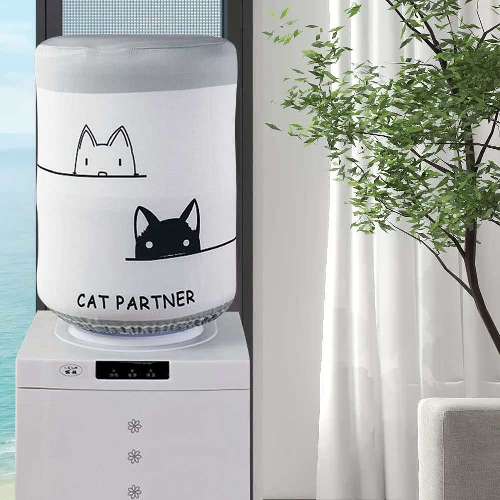 Zuyyon Water Dispenser Bucket Dust Cover For 5 Gallon Water Bottles, Durable Fabric Bucket Decor, Reusable Furniture Cover Prote