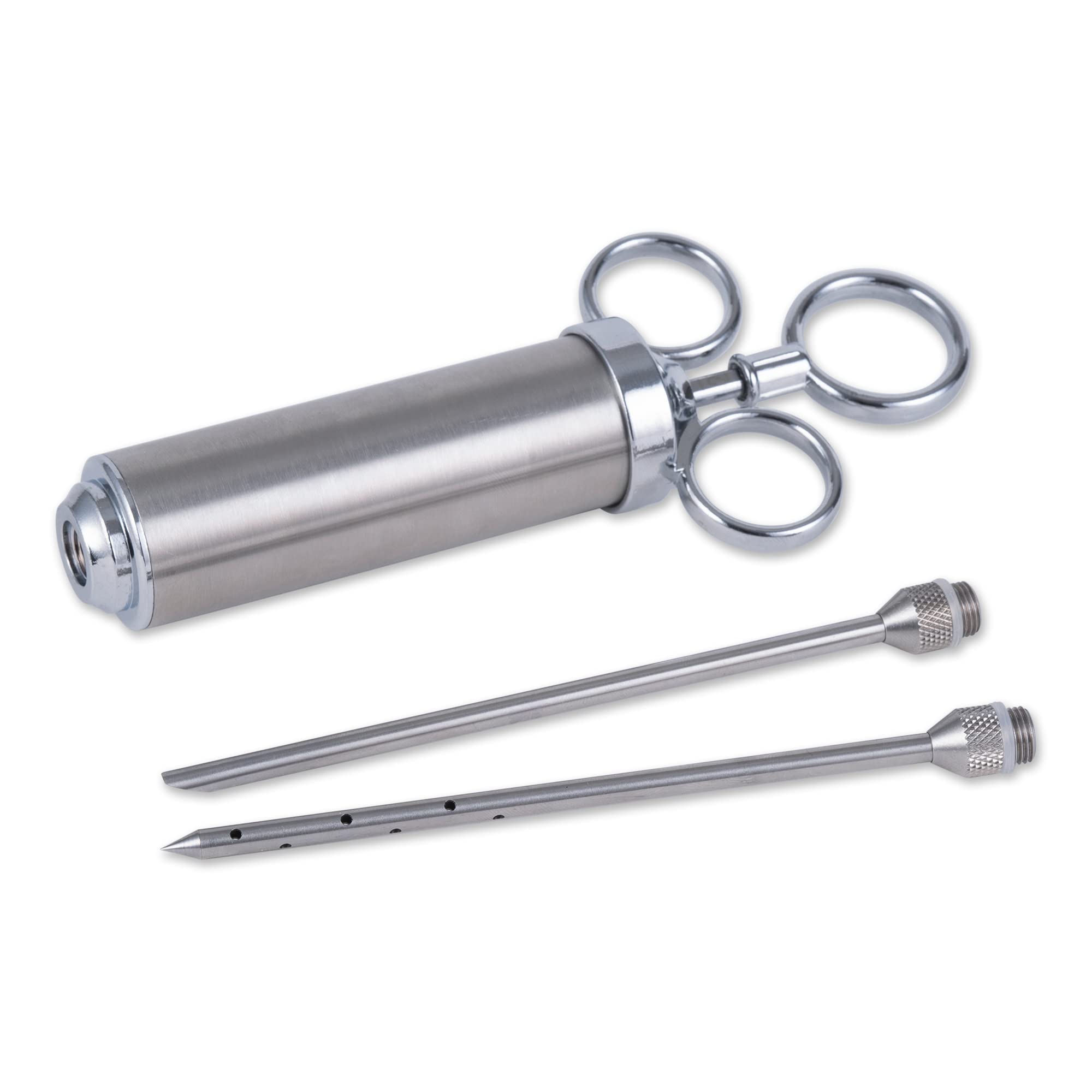 ENDURANCE STAINLESS STEEL MARINADE INJECTOR W/ 2 TIPS