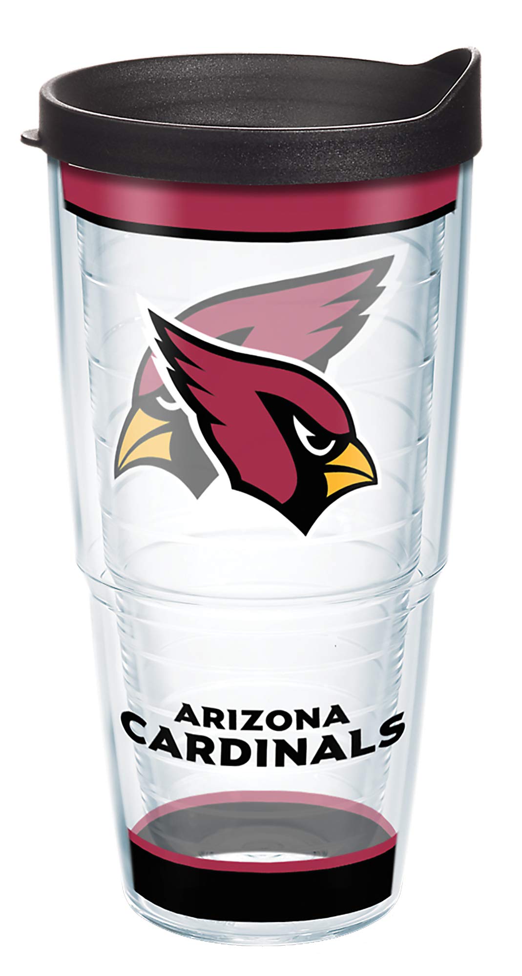 Tervis Nfl Arizona Cardinals-Tradition Insulated Tumbler, 24Oz, Black