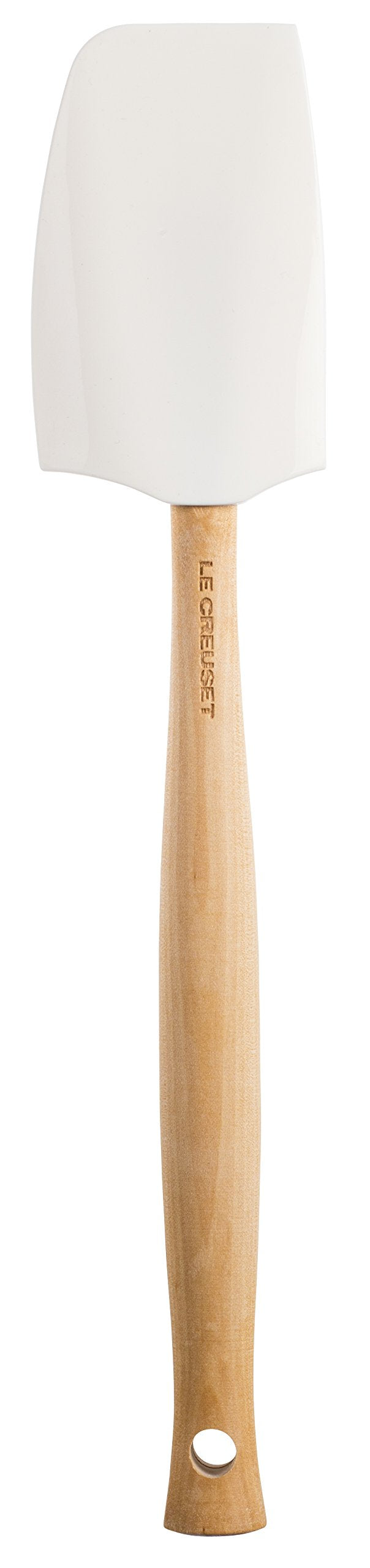 Le Creuset Silicone Craft Series Utensil Set With Stoneware Crock, 5 Pc., White