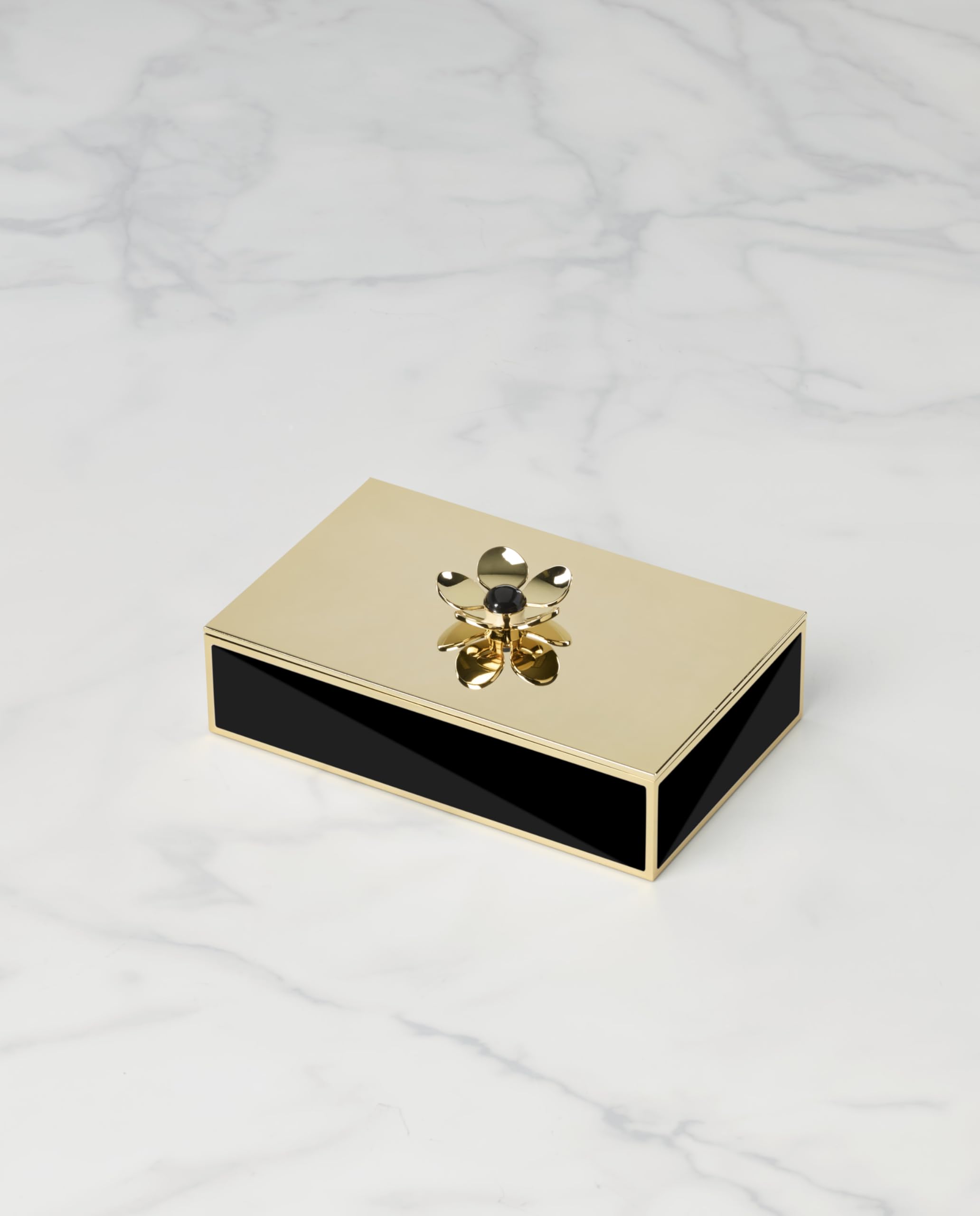 kate spade new york Make It Pop Large Floral Box, Black