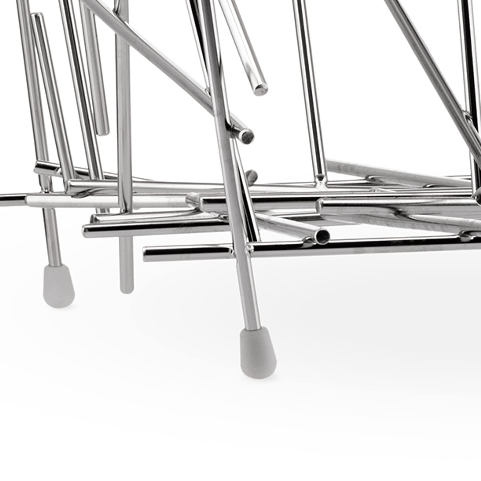 Alessi Blow Up Magazine Holder In Steel chrome Plated - Fc15