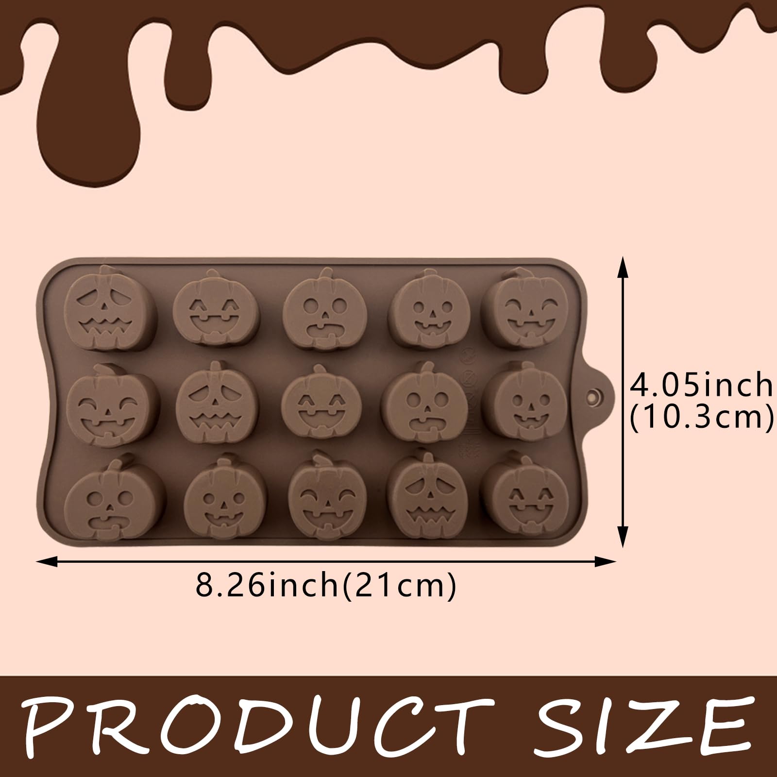 2 Pack Pumpkin Ghost Silicone Mold Halloween Chocolate Cookie Baking Mold Pumpkin And Ghost Shapes Diy Decoration Tools For Bisc