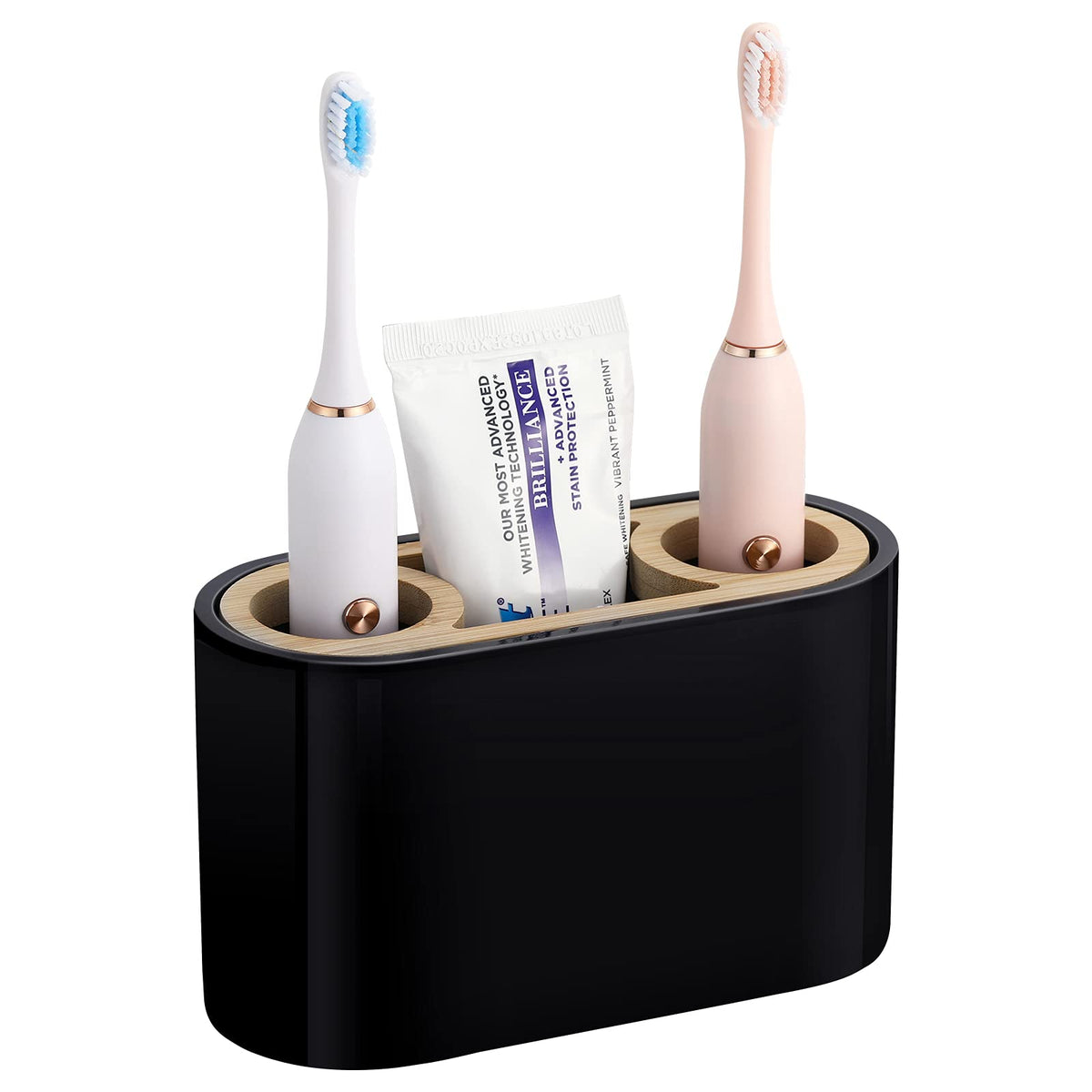 Shinowa Toothbrush Holder,Premium Toothbrush Organizer,Bathroom Storage Organizer For Electric Toothbrush, Toothpaste, Razor, Co