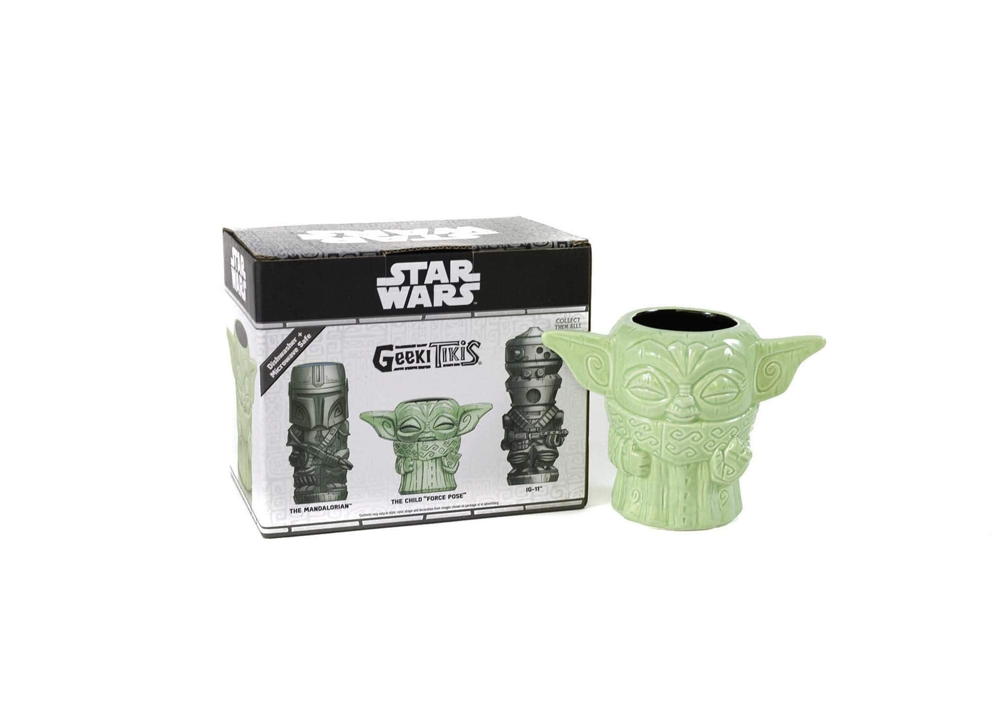 Geeki Tikis The Child ''Baby Yoda'' Force Pose Mug | Star Wars: The Mandalorian | 16 Ounces