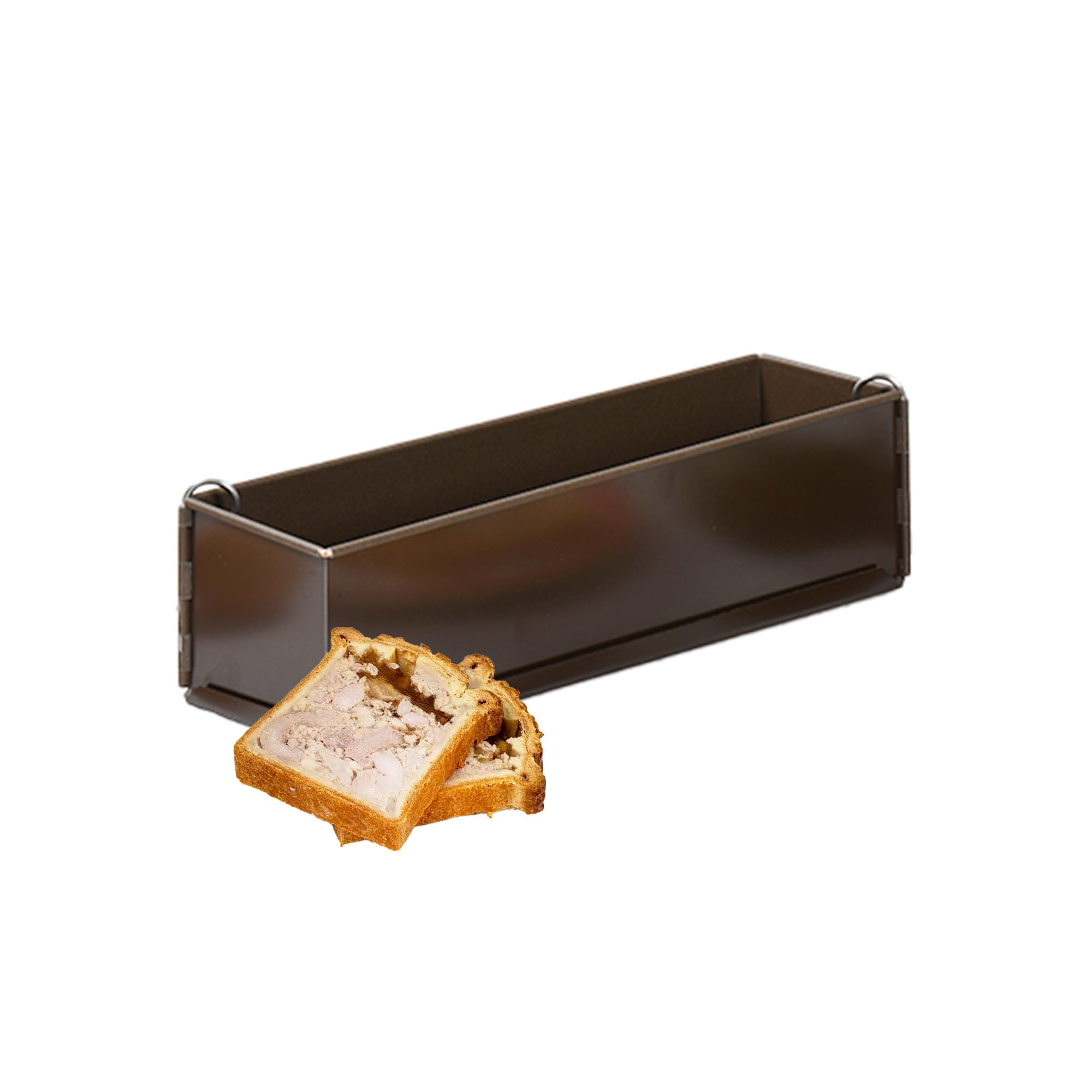 Gobel Loaf Pan/Pate Mold - Non-Stick - Removable Bottom - Professional Terrine Pan - 15 3/4 x 3 1/8
