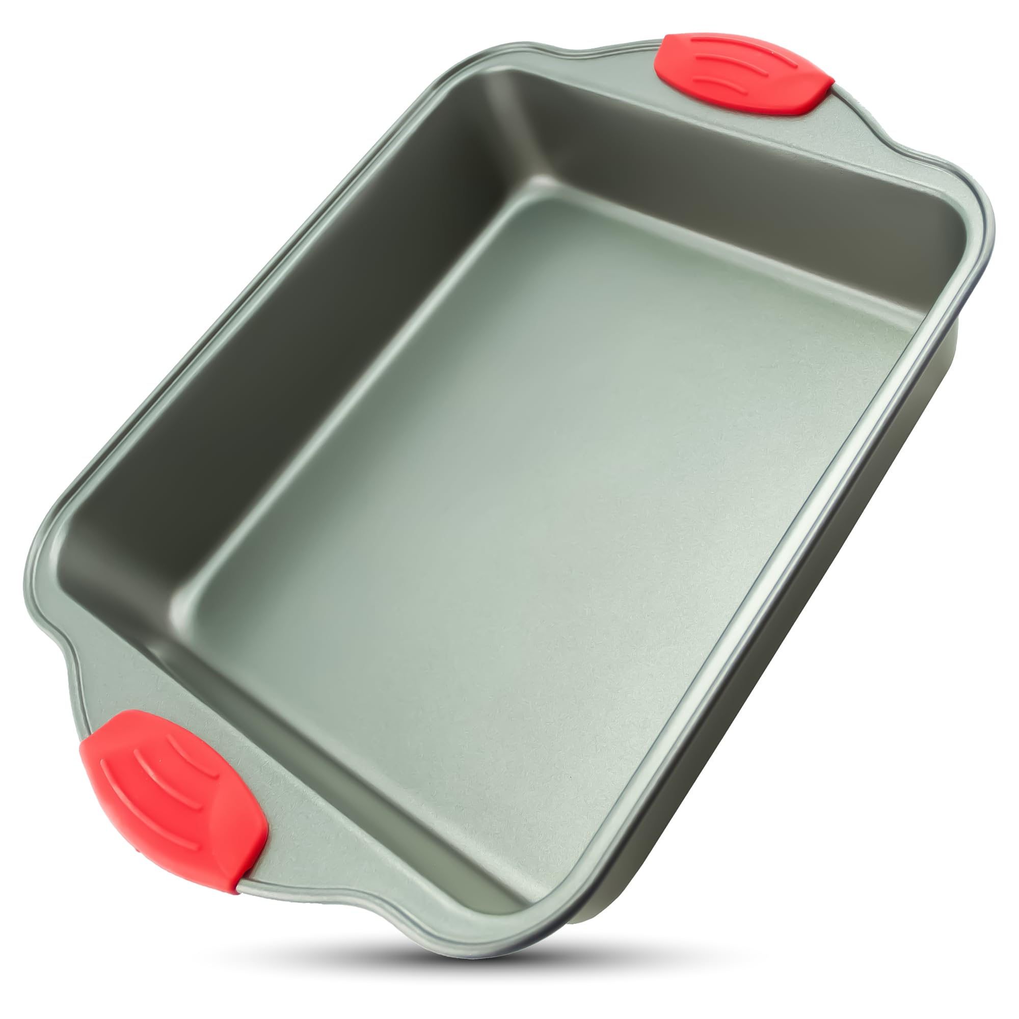 Boxiki Kitchen Non-Stick Steel 8X8 Square Baking Pan Durable, Convenient, And Premium Quality Non-Stick Baking Mold Bakeware.