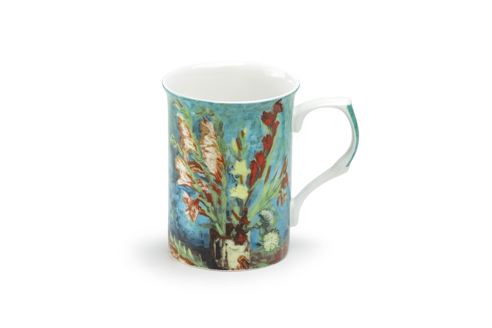 Gracie Bone China Impression Bone China Mug 9-Ounce, Set Of 4