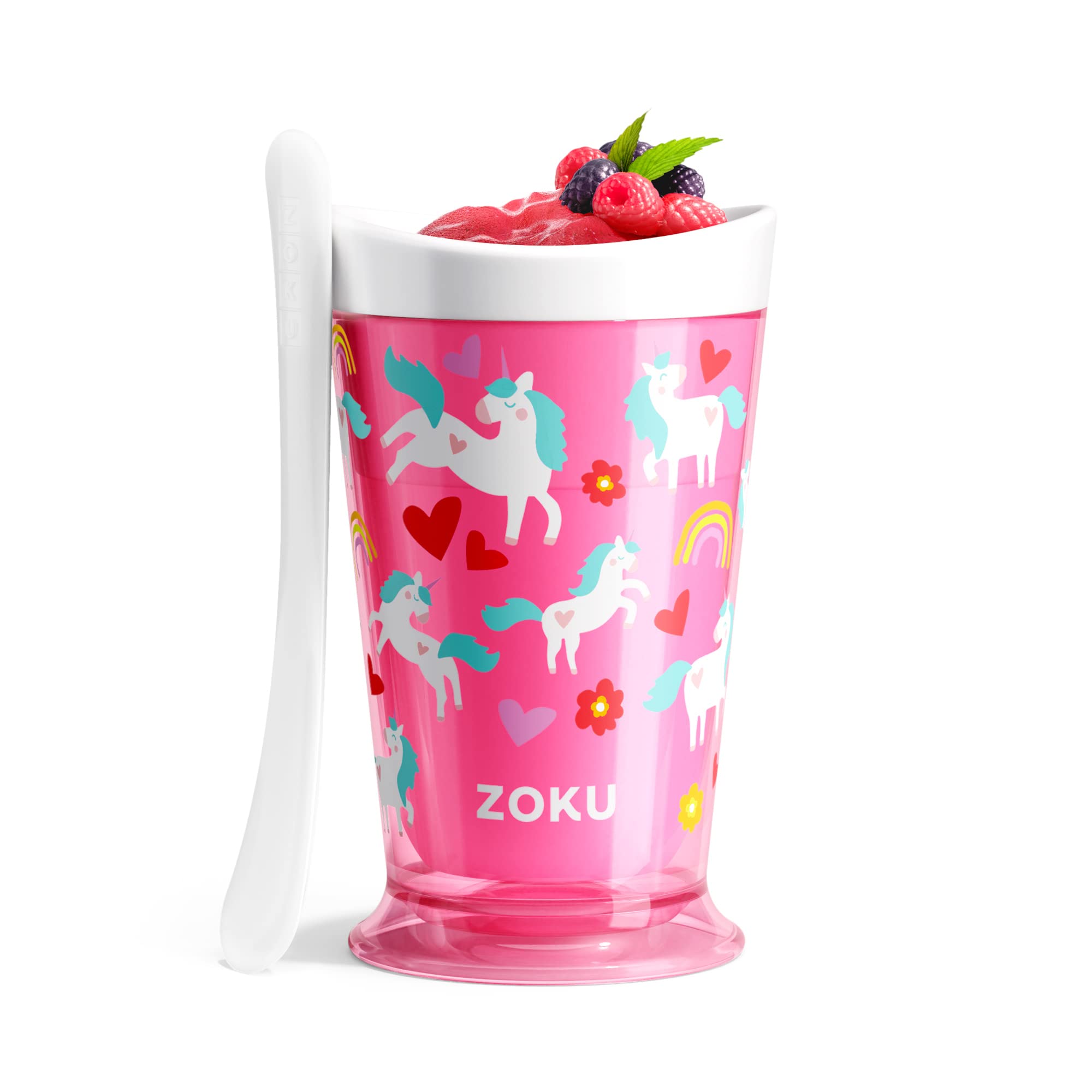 ZOKU Original Slush and Shake Maker, Slushy Cup for Quick Frozen Homemade Single-Serving Slushies, Fruit Smoothies, and Milkshak