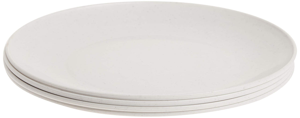 Nordic Ware Polypropylene Plates Microwave Serveware, 10'', White