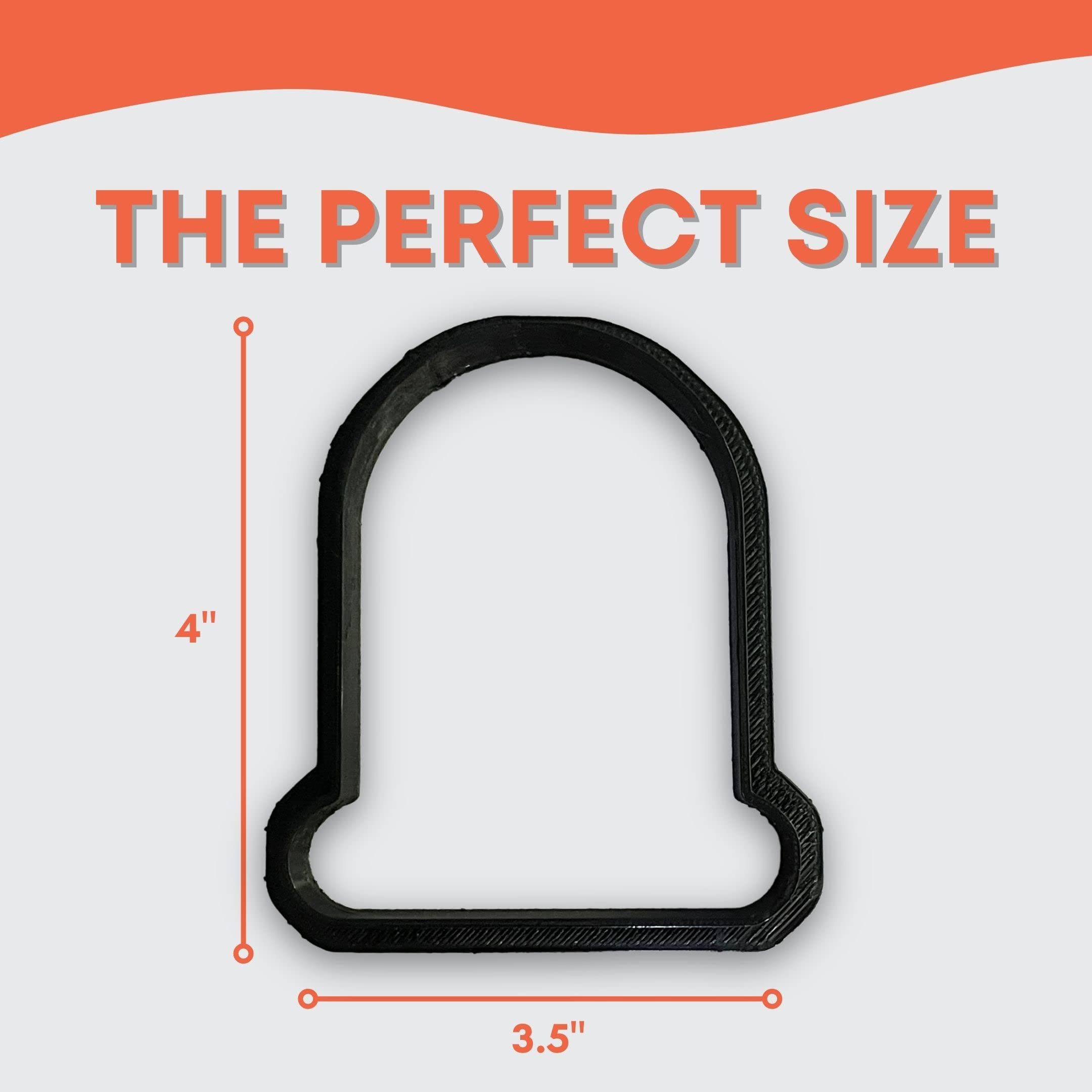 Cowboy Ten Gallon Hat Or Tombstone Cookie Cutter With Easy To Push Design, For Baby Shower, Work Events, And Birthday Celebratio