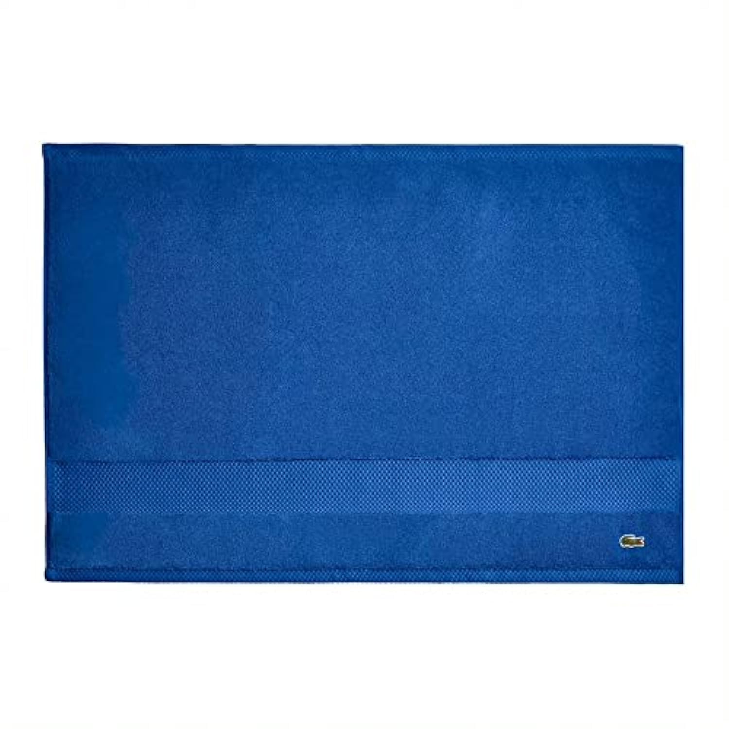 Lacoste Heritage Supima Cotton Tub Mat, Surf Blue, 21'' X 31''