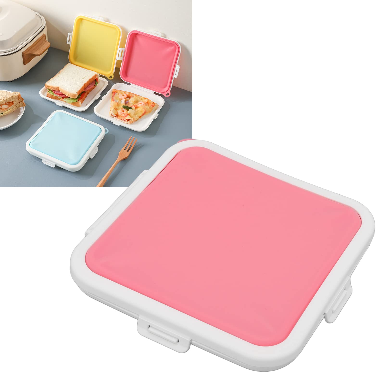 Portable Food Storage Sandwich Lunch Box Container Leakproof Snack Storage For Students Office Workers For Work Picnic Outing(2#