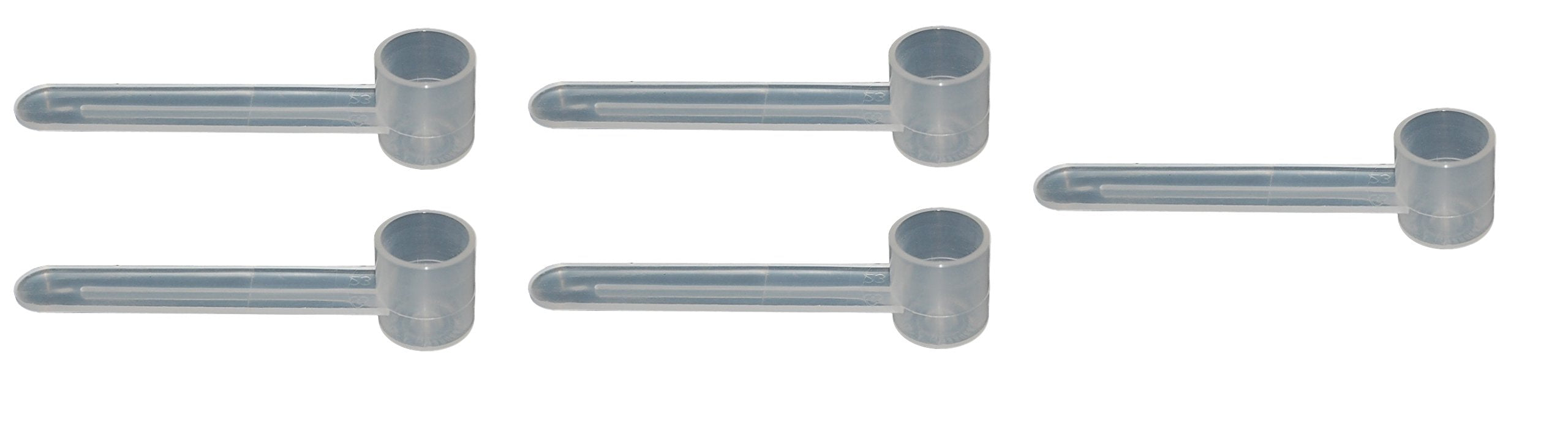 2.5 Cc / 1/2 Teaspoon/ 2.5Ml Measuring Scoops (5)