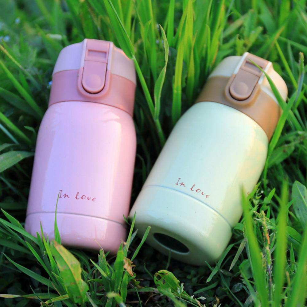 Mini 7 Oz Stainless Steel Water Bottle, Small Vacuum Insulated Water Bottle Leakproof Sport Tumbler Cup Hot And Cold Water Bottl