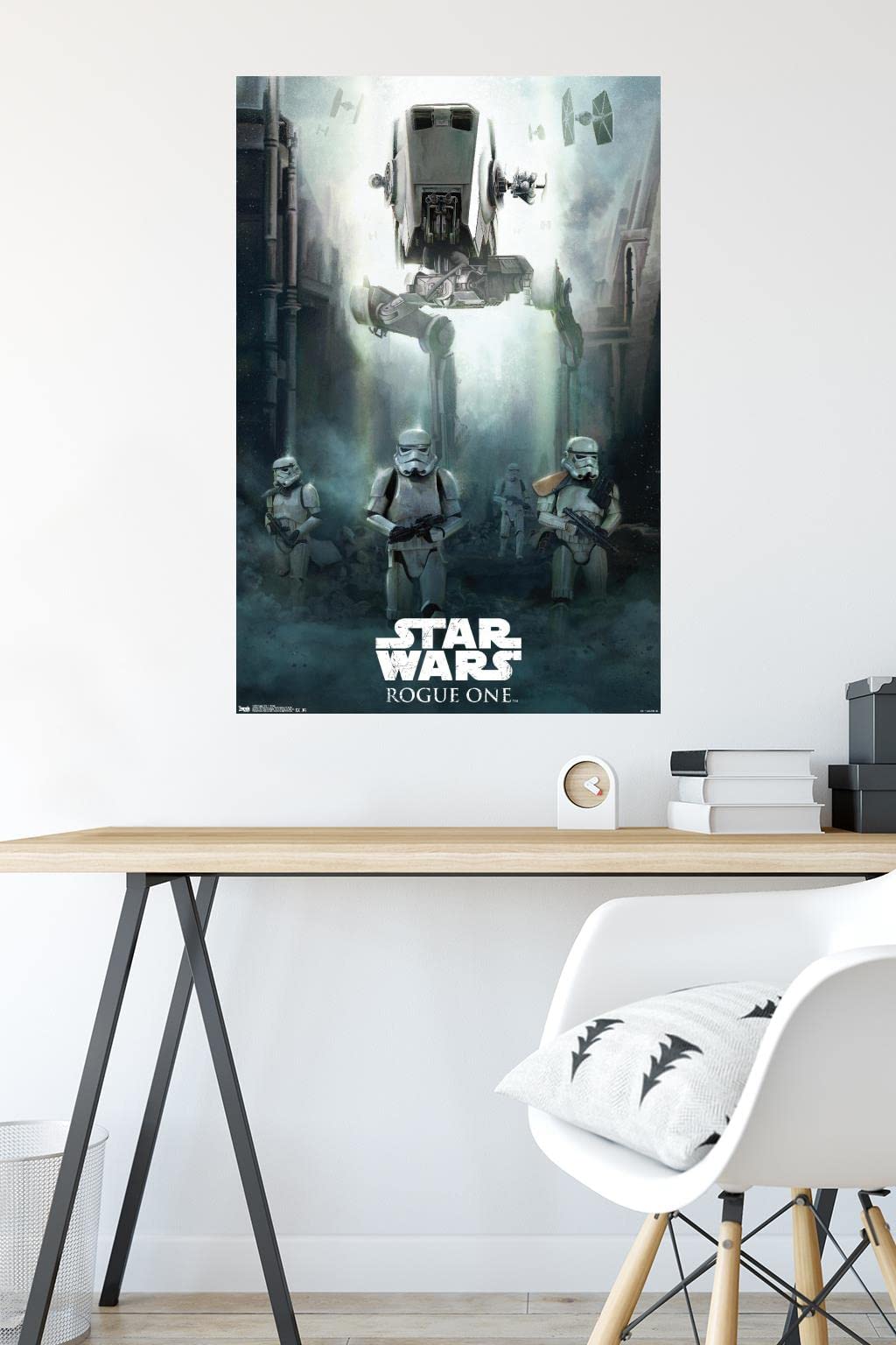 Trends International Star Wars: Rogue One - Siege Wall Poster, 22.375'' X 34'', Premium Unframed Version