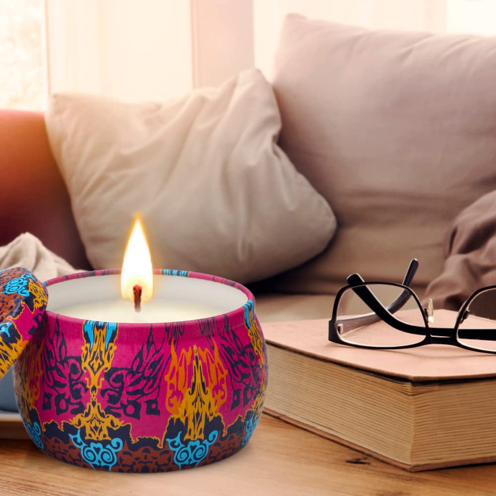 Aromatherapy Candle Comes with Rich fragrances and Beautiful Package.They are Appropriate for Any Holiday or Special Event,Such