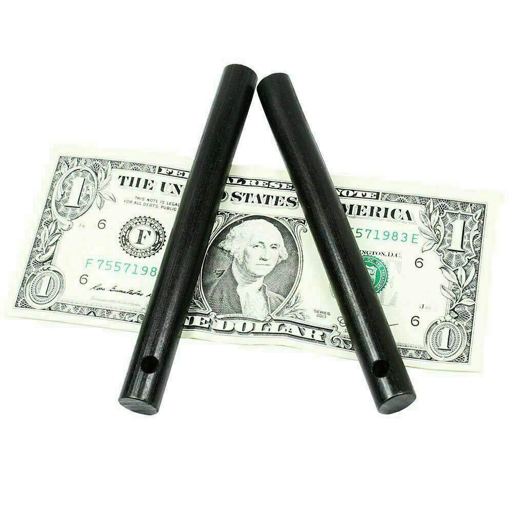 West Lake Tactical Set of Two 1/2'' x 5'' DIY Ferrocerium (Ferro) Rods Flint Fire Starter Magnesium Tool Kit AKA Firesteel