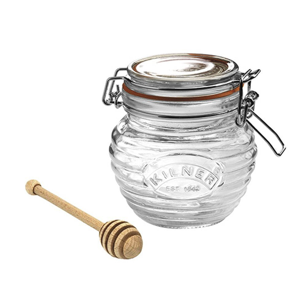 KILNER Honey Pot With Dipper, 1 EA