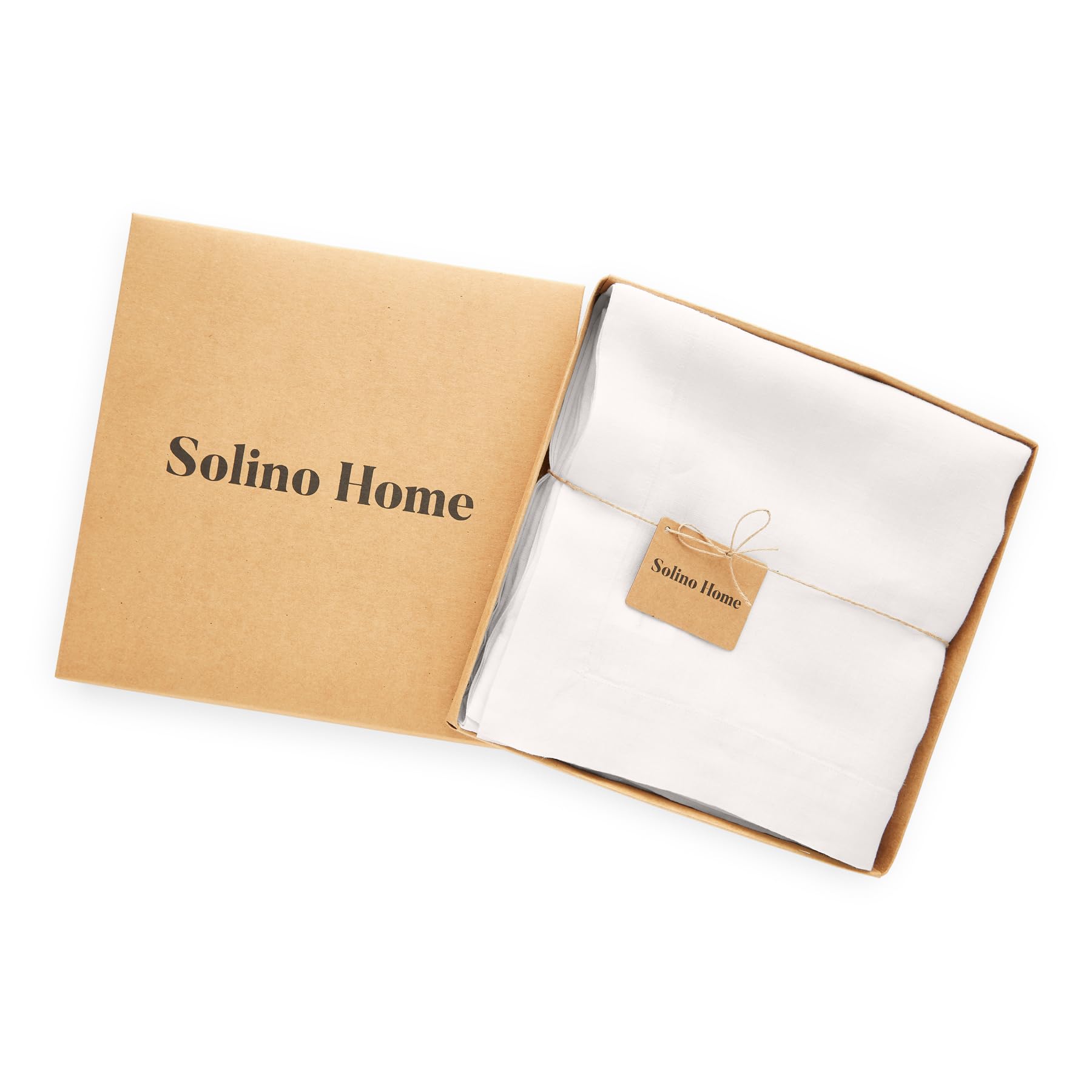 Solino Home White Linen Tablecloth 90'' L X 70'' W Inch - Sonoma, 100% Pure Linen Prewashed Table Cloth For Rectangle Tables - M